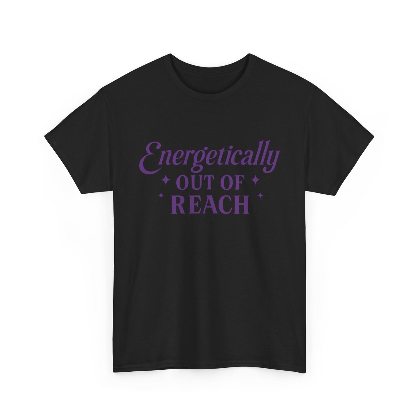 Energetically Out of Reach Unisex T-Shirt – Retro Vintage Graphic Tee, Spiritual Pin Up Shirt, Aesthetic Cosmic Vibes Top - Madame Soulière