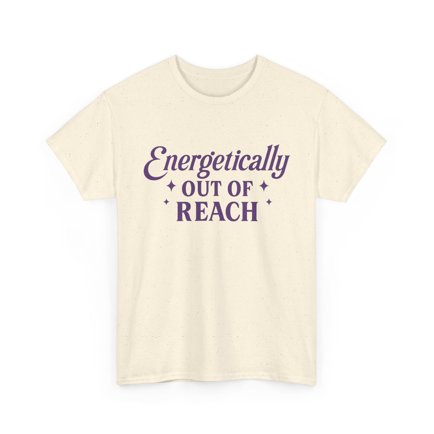 Energetically Out of Reach Unisex T-Shirt – Retro Vintage Graphic Tee, Spiritual Pin Up Shirt, Aesthetic Cosmic Vibes Top - Madame Soulière
