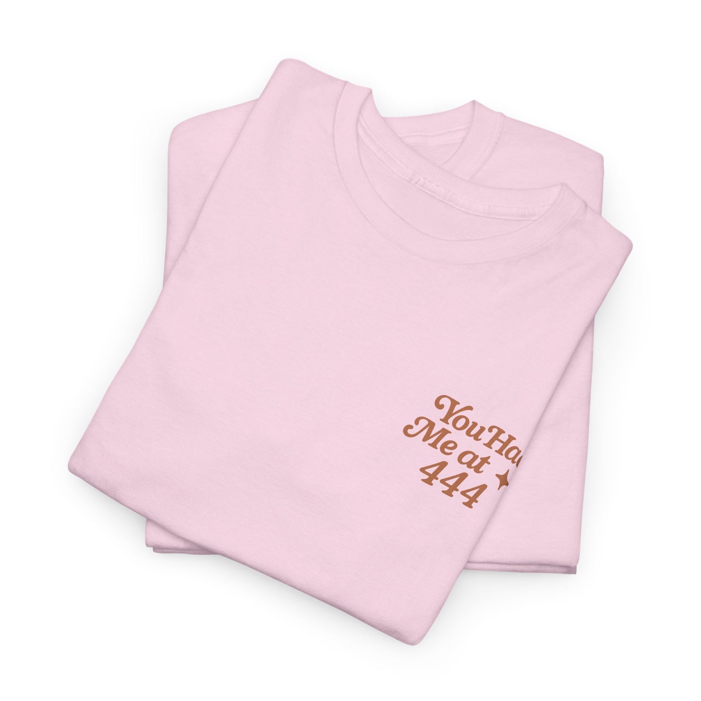 You Had Me at 444 – Retro Angel Number Mini Graphic Tee | Unisex Vintage Spiritual Shirt - Madame Soulière