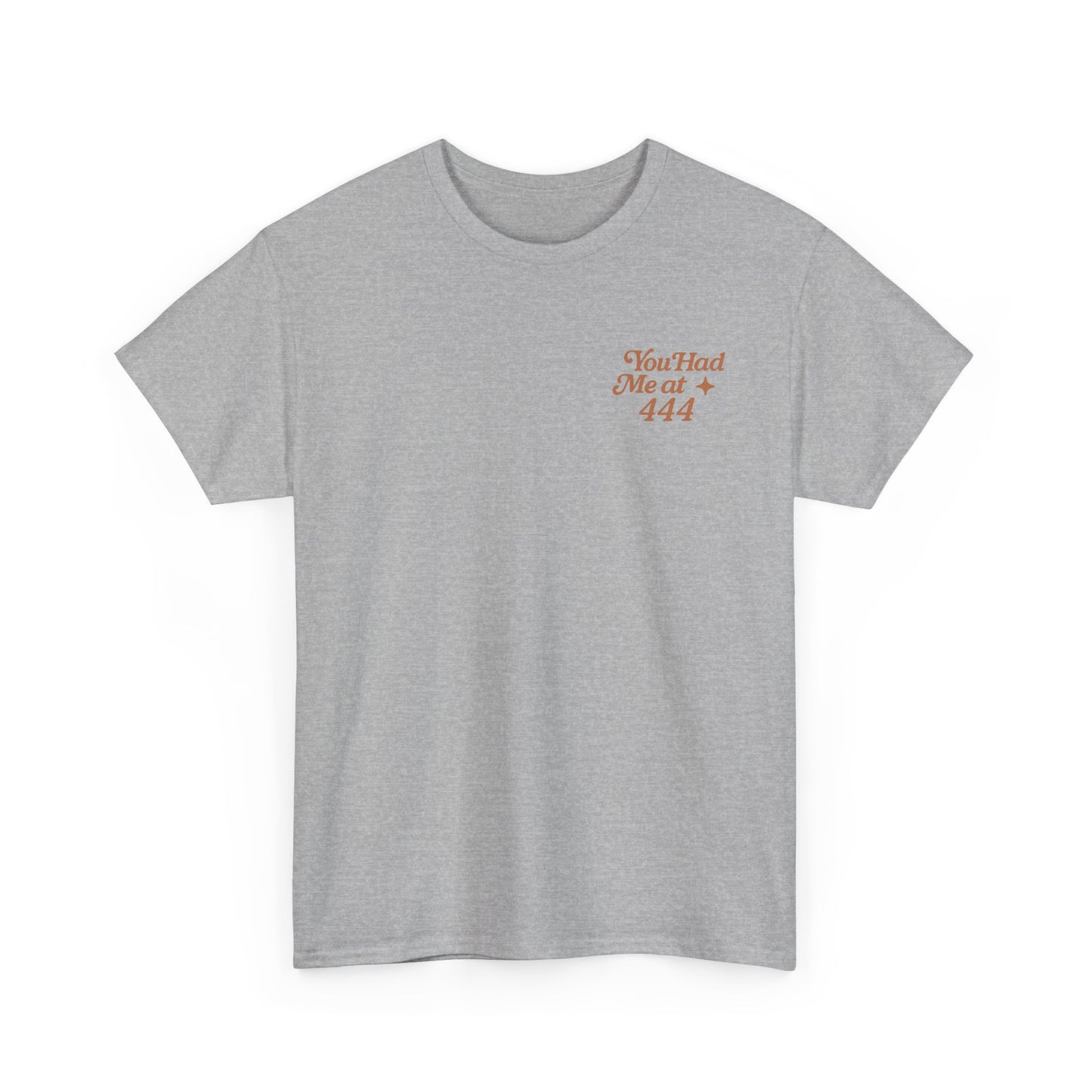 You Had Me at 444 – Retro Angel Number Mini Graphic Tee | Unisex Vintage Spiritual Shirt - Madame Soulière