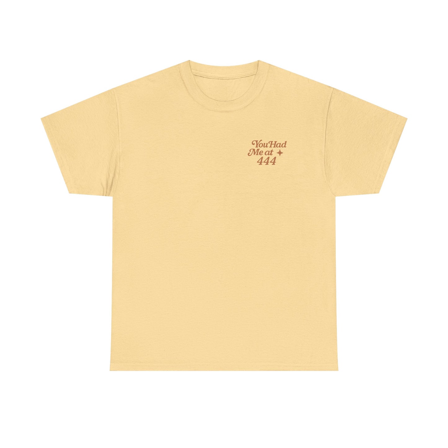 You Had Me at 444 – Retro Angel Number Mini Graphic Tee | Unisex Vintage Spiritual Shirt - Madame Soulière
