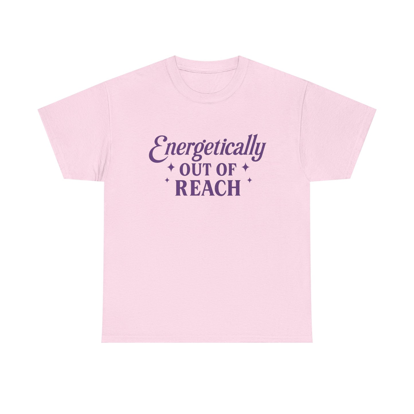 Energetically Out of Reach Unisex T-Shirt – Retro Vintage Graphic Tee, Spiritual Pin Up Shirt, Aesthetic Cosmic Vibes Top - Madame Soulière