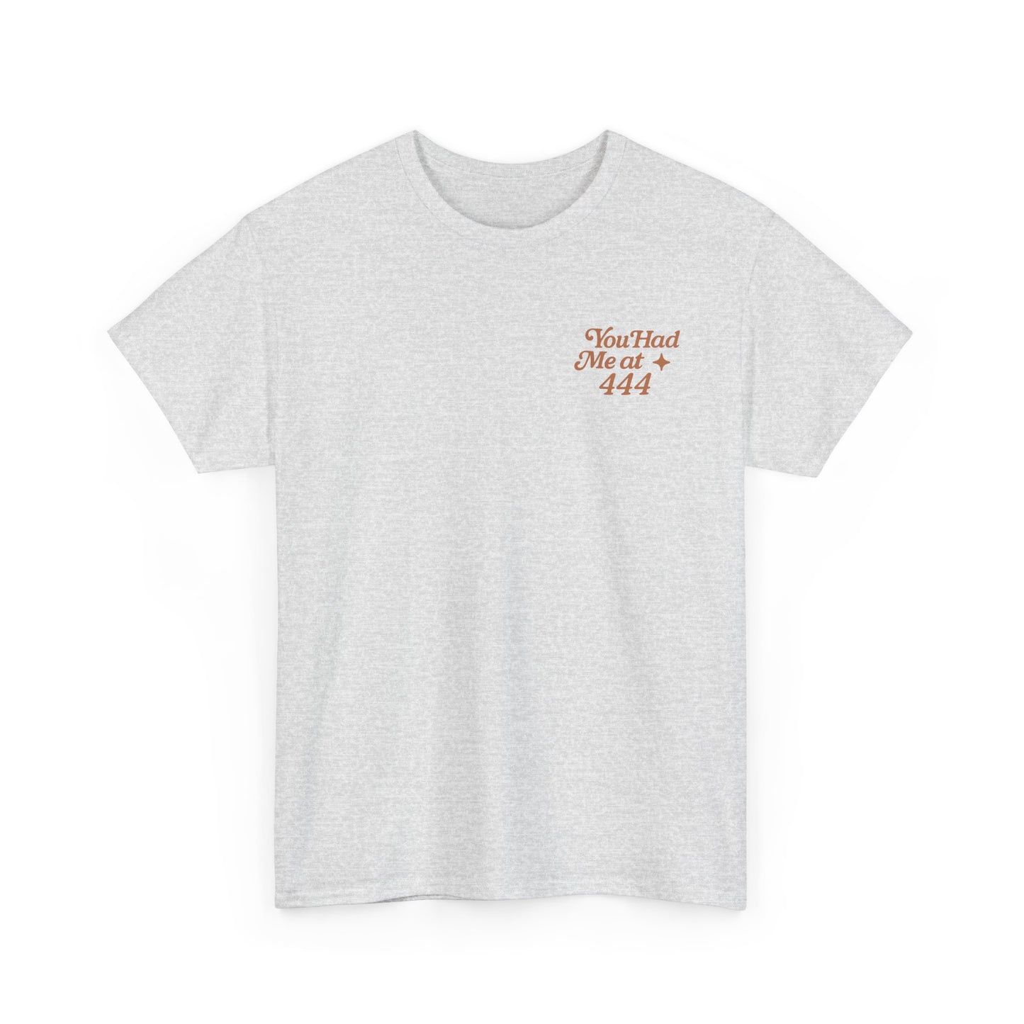 You Had Me at 444 – Retro Angel Number Mini Graphic Tee | Unisex Vintage Spiritual Shirt - Madame Soulière