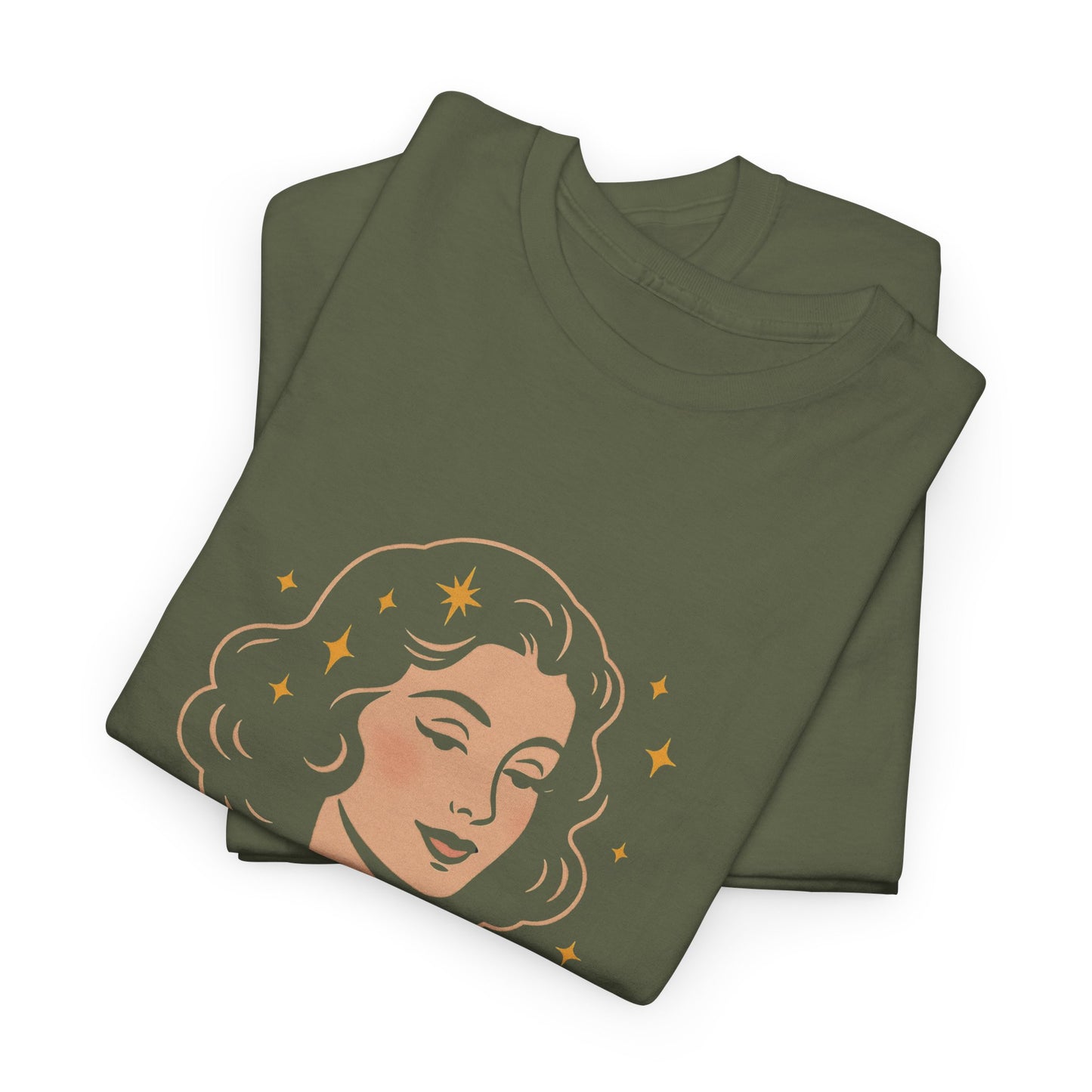 Wearing 888 Like It’s Chanel – Divine Darling T-Shirt, Vintage Retro Unisex Tee, 50s Pin Up Spirit Shirt - Madame Soulière