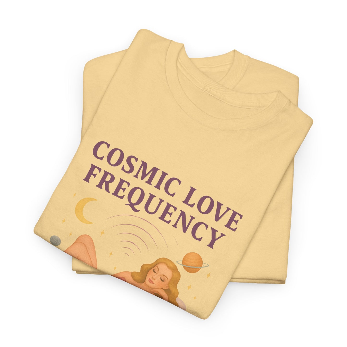 Cosmic Love Frequency 963 Hz Unisex T-Shirt – Retro Vintage Spiritual Graphic Tee, Angel Number Vibes, Feminine Pin Up Inspired Top - Madame Soulière