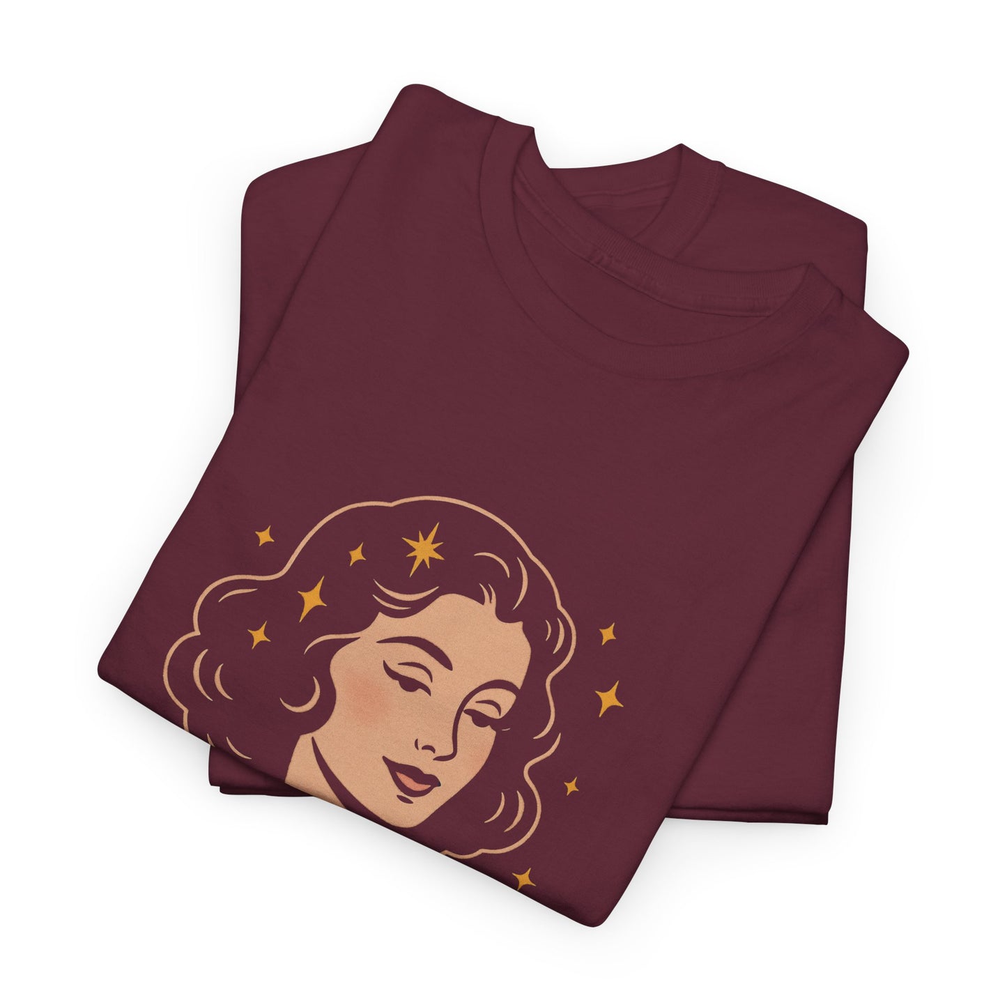 Wearing 888 Like It’s Chanel – Divine Darling T-Shirt, Vintage Retro Unisex Tee, 50s Pin Up Spirit Shirt - Madame Soulière