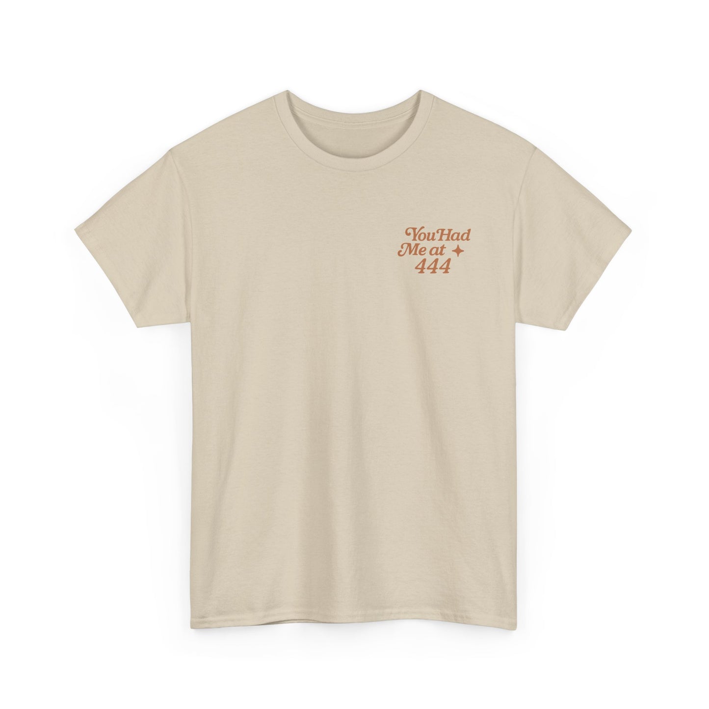 You Had Me at 444 – Retro Angel Number Mini Graphic Tee | Unisex Vintage Spiritual Shirt - Madame Soulière