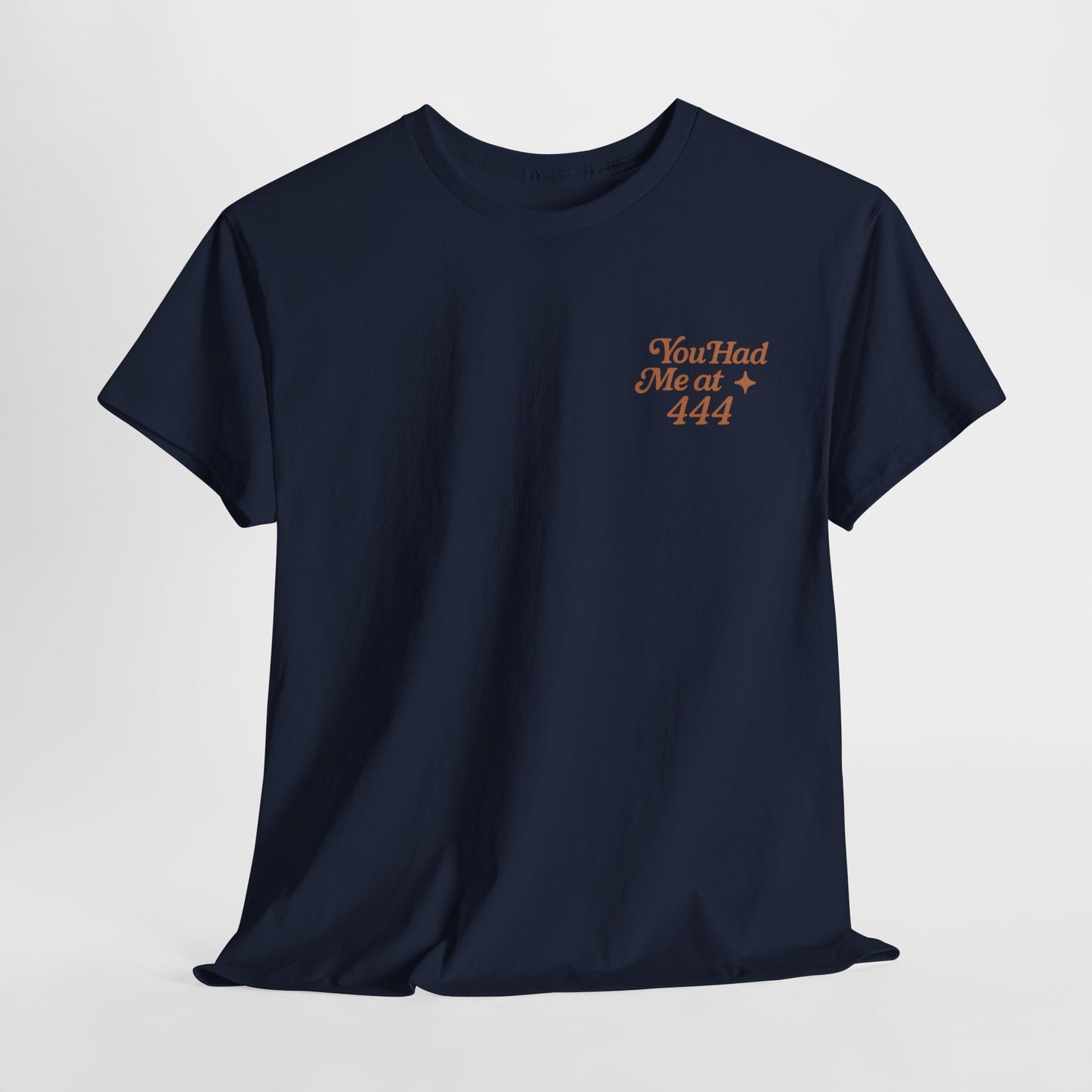 You Had Me at 444 – Retro Angel Number Mini Graphic Tee | Unisex Vintage Spiritual Shirt - Madame Soulière