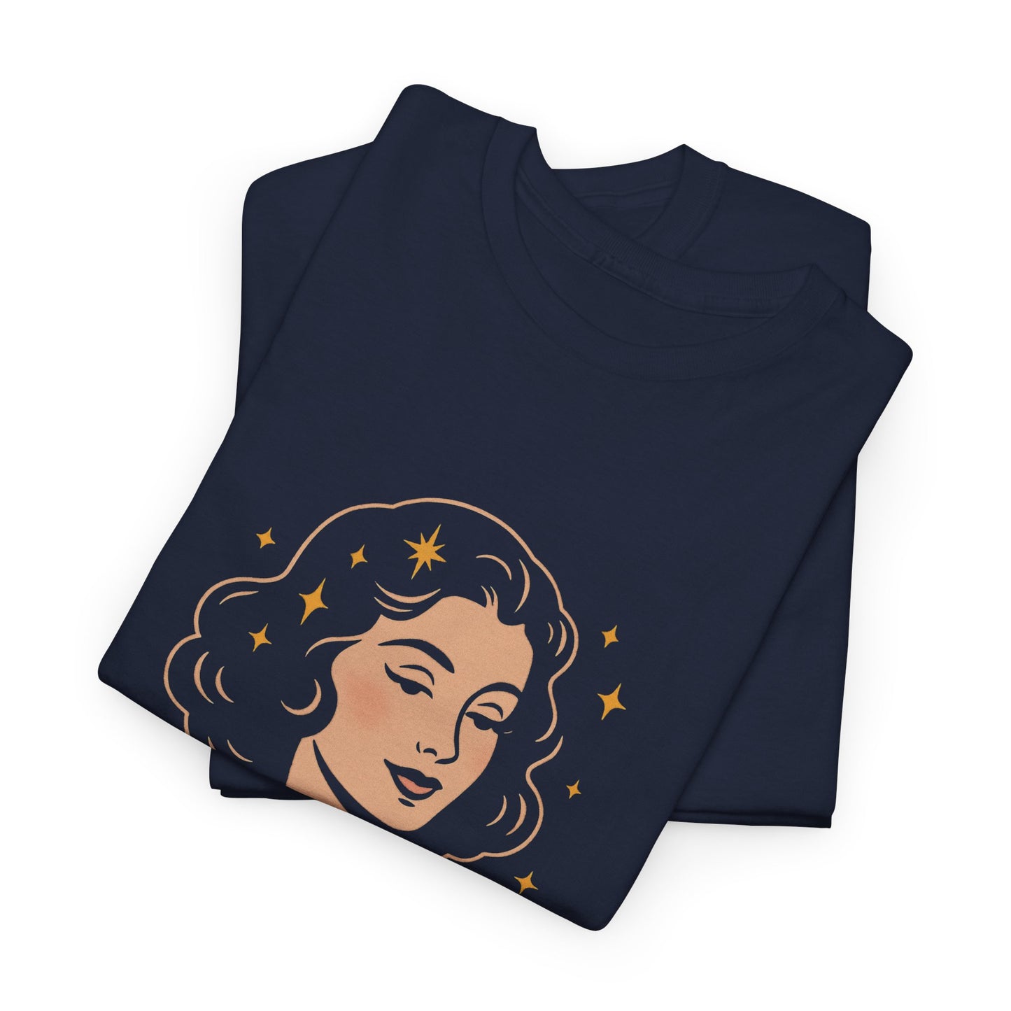 Wearing 888 Like It’s Chanel – Divine Darling T-Shirt, Vintage Retro Unisex Tee, 50s Pin Up Spirit Shirt - Madame Soulière