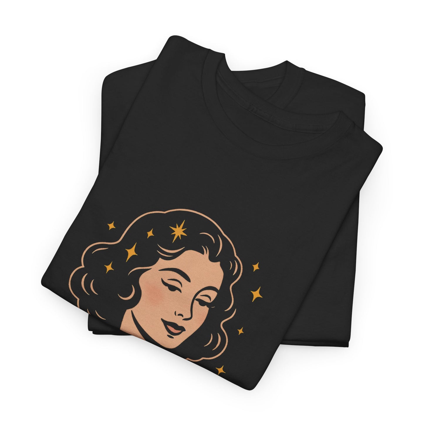 Wearing 888 Like It’s Chanel – Divine Darling T-Shirt, Vintage Retro Unisex Tee, 50s Pin Up Spirit Shirt - Madame Soulière
