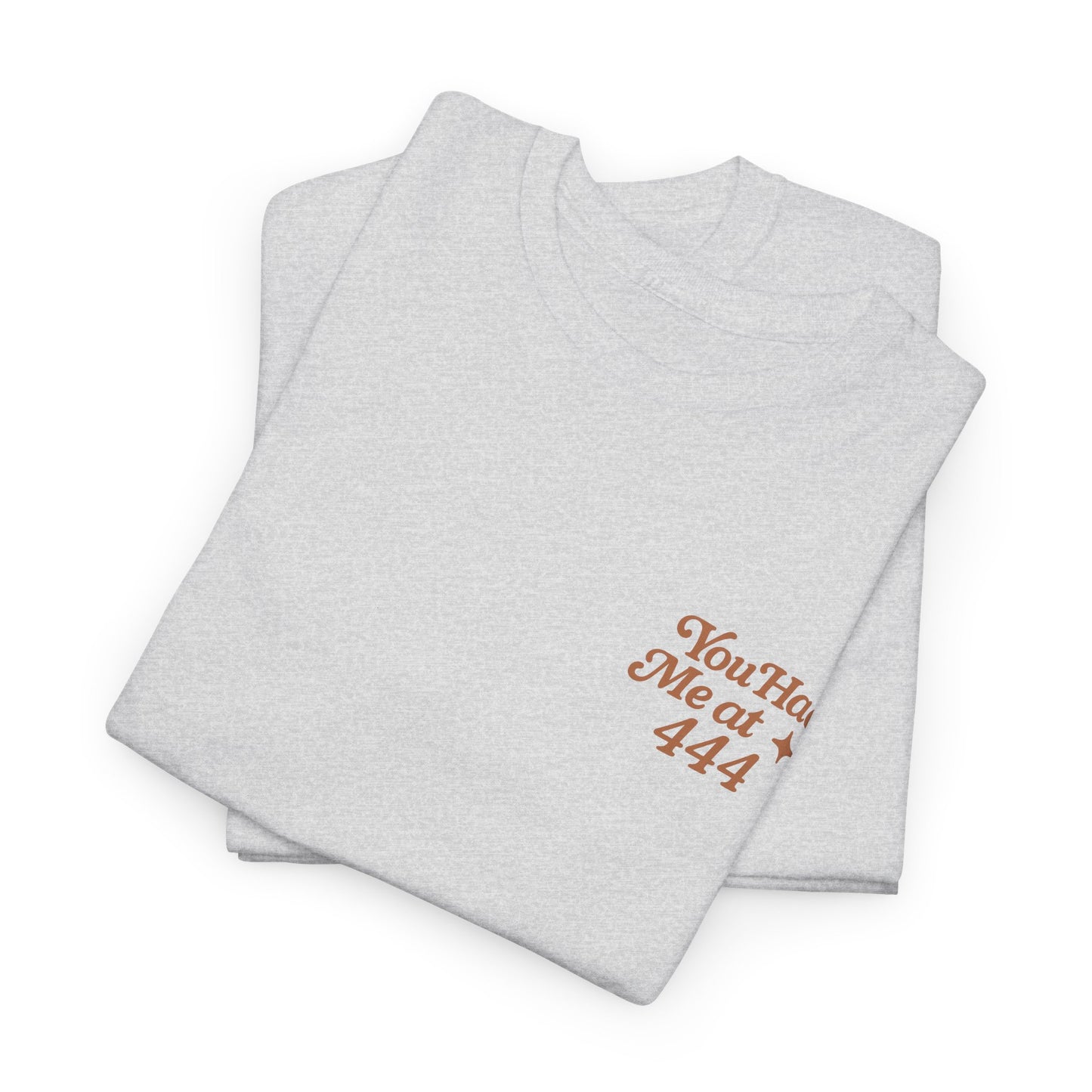 You Had Me at 444 – Retro Angel Number Mini Graphic Tee | Unisex Vintage Spiritual Shirt - Madame Soulière