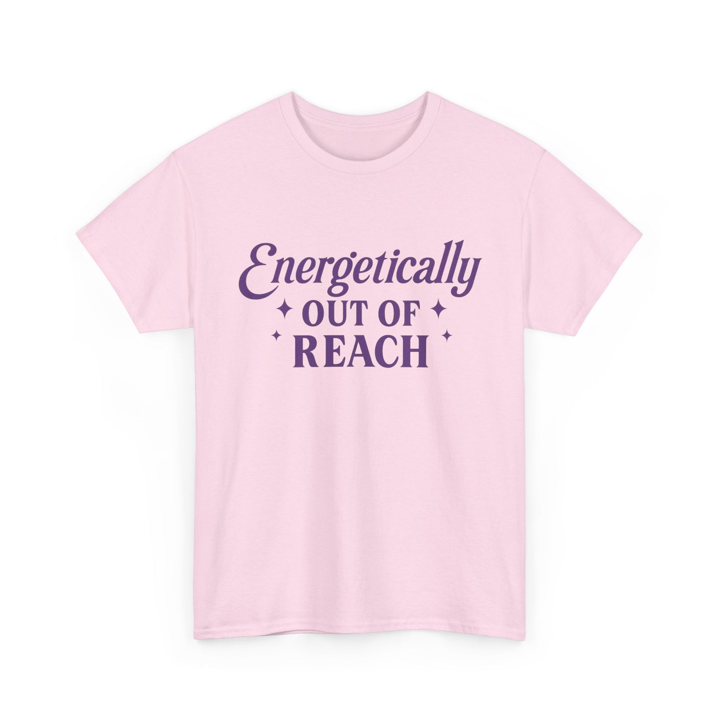 Energetically Out of Reach Unisex T-Shirt – Retro Vintage Graphic Tee, Spiritual Pin Up Shirt, Aesthetic Cosmic Vibes Top - Madame Soulière