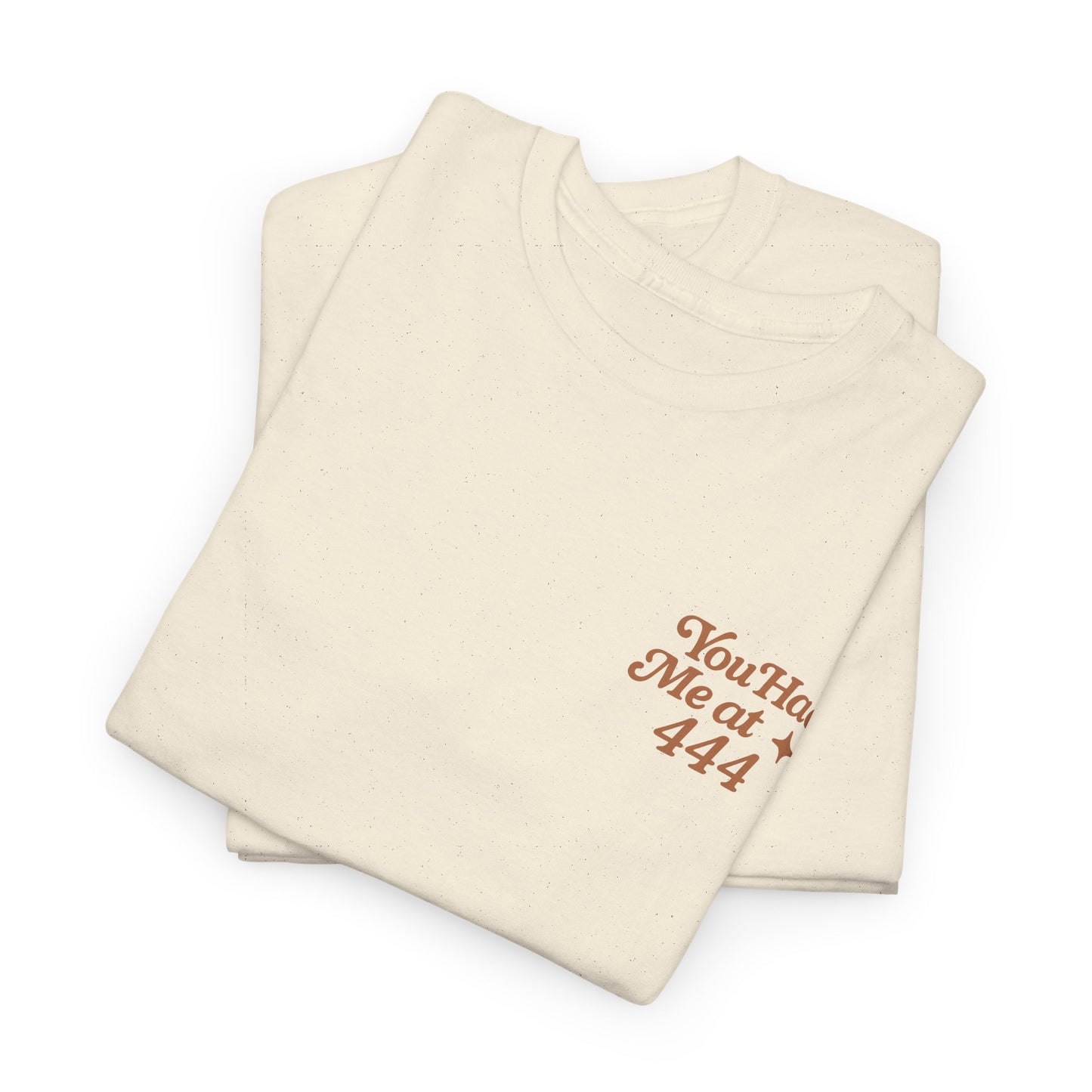 You Had Me at 444 – Retro Angel Number Mini Graphic Tee | Unisex Vintage Spiritual Shirt - Madame Soulière