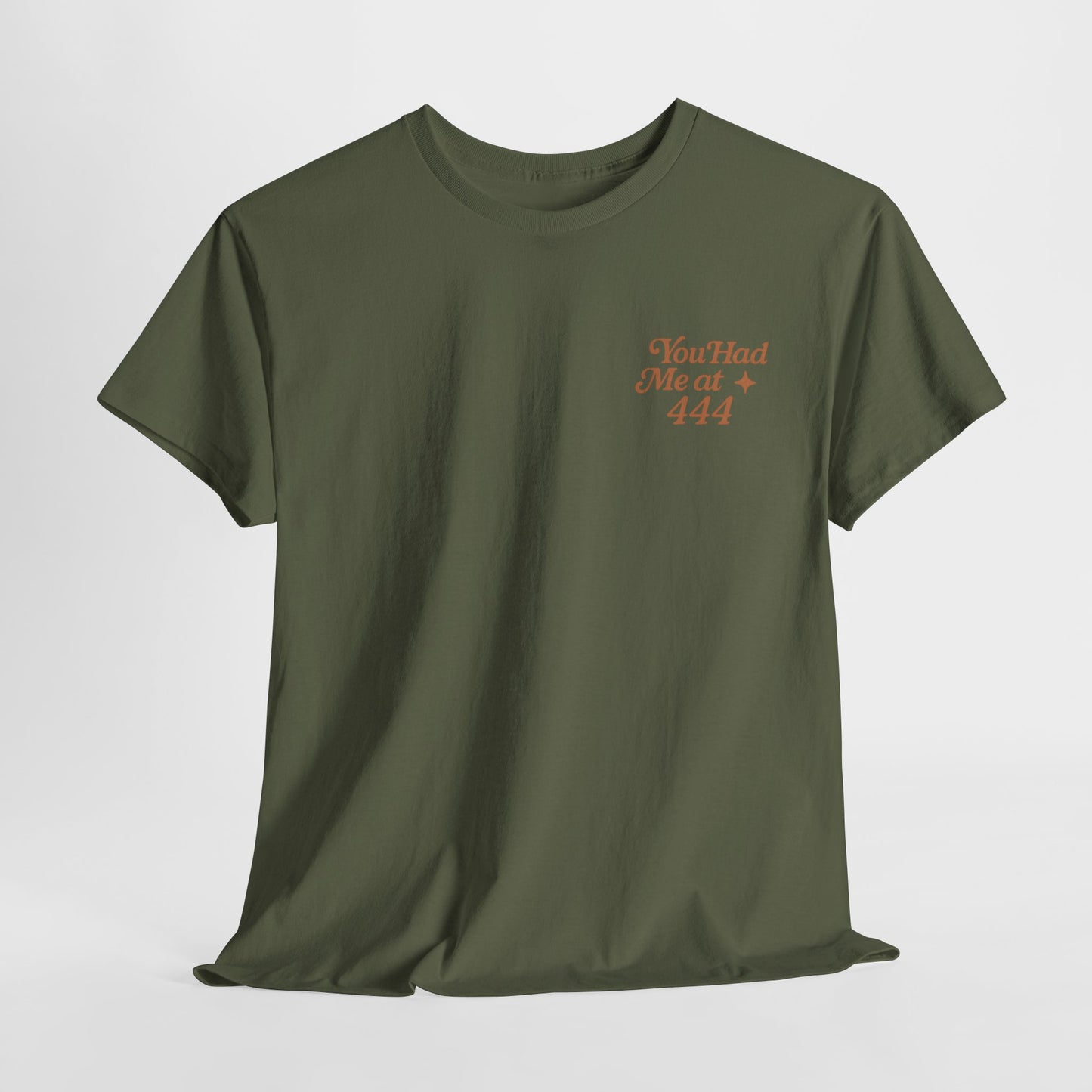 You Had Me at 444 – Retro Angel Number Mini Graphic Tee | Unisex Vintage Spiritual Shirt - Madame Soulière