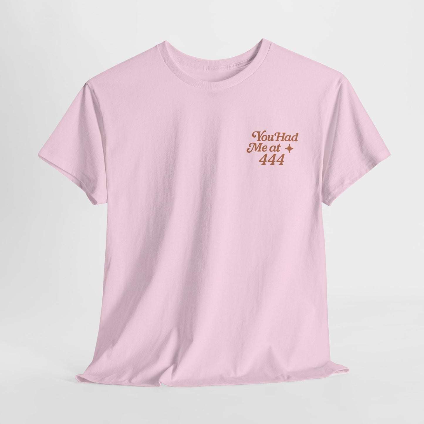 You Had Me at 444 – Retro Angel Number Mini Graphic Tee | Unisex Vintage Spiritual Shirt - Madame Soulière