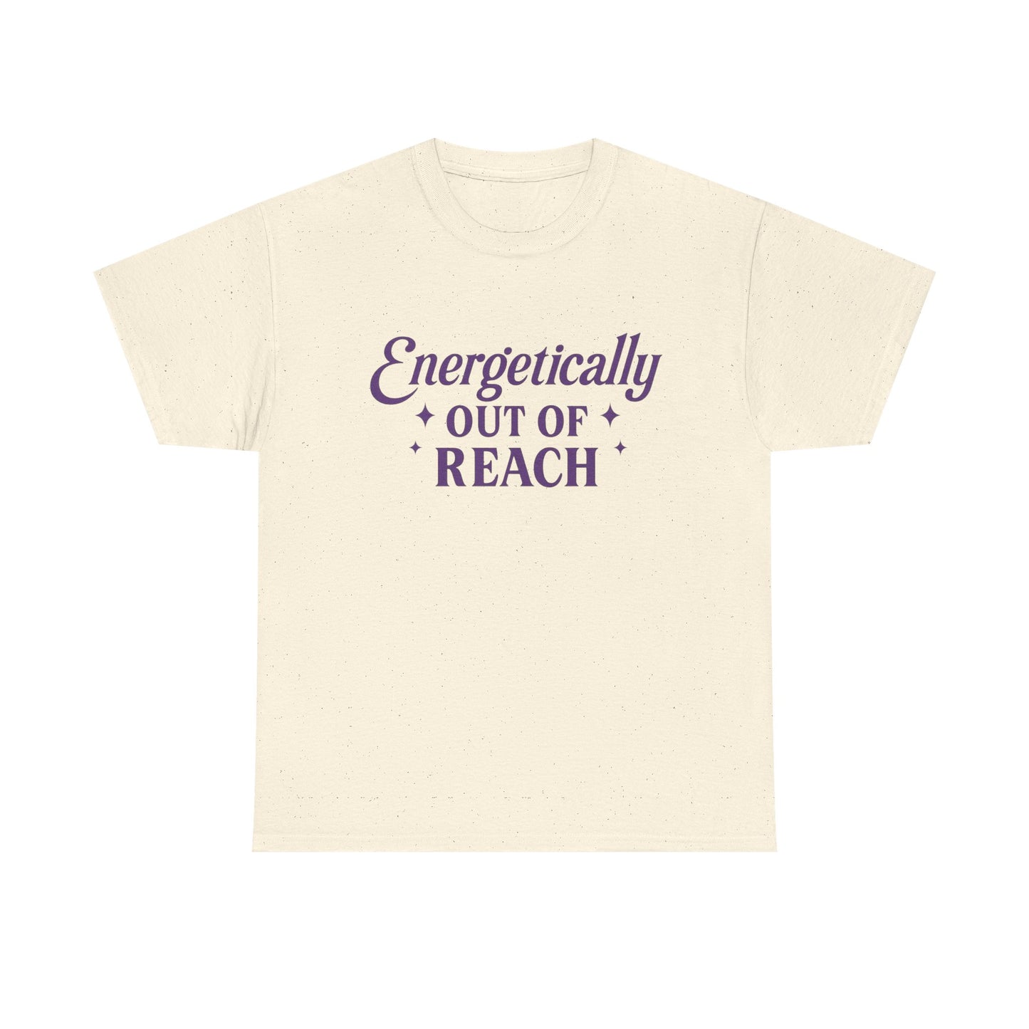 Energetically Out of Reach Unisex T-Shirt – Retro Vintage Graphic Tee, Spiritual Pin Up Shirt, Aesthetic Cosmic Vibes Top - Madame Soulière