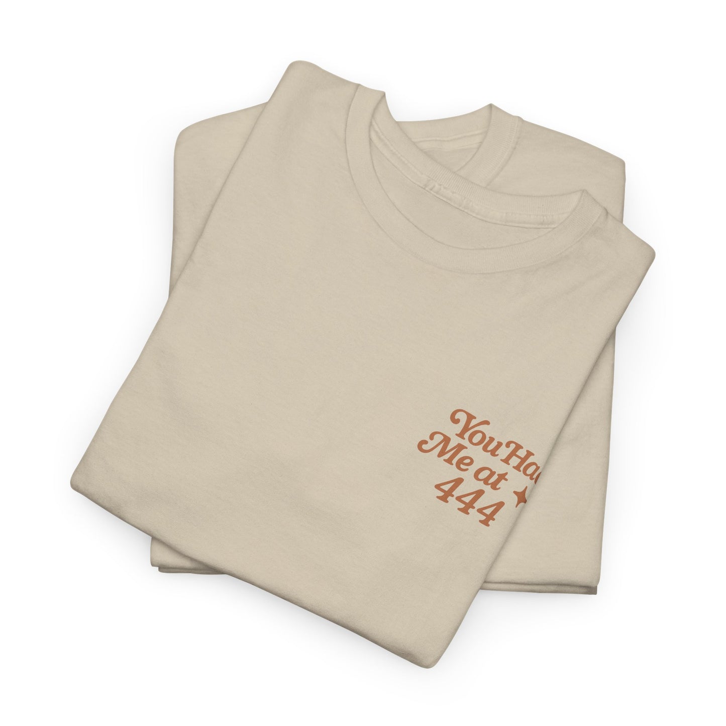 You Had Me at 444 – Retro Angel Number Mini Graphic Tee | Unisex Vintage Spiritual Shirt - Madame Soulière