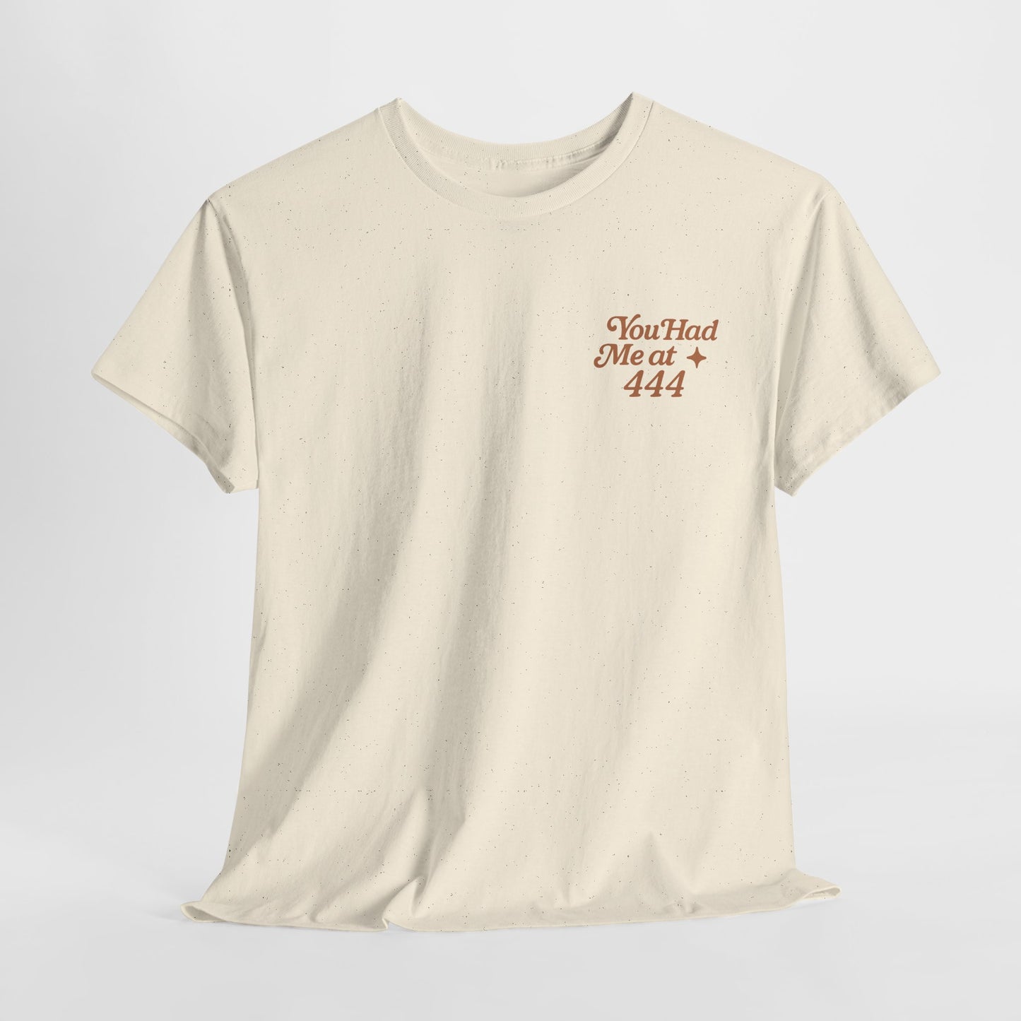 You Had Me at 444 – Retro Angel Number Mini Graphic Tee | Unisex Vintage Spiritual Shirt - Madame Soulière