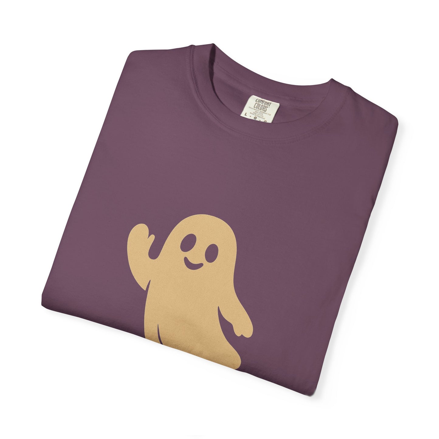 Retro Halloween Ghost T-Shirt – Vintage Pin Up Style Tee, Spooky Season Graphic Top, Hey Boo Shirt for Women & Men - Madame Soulière