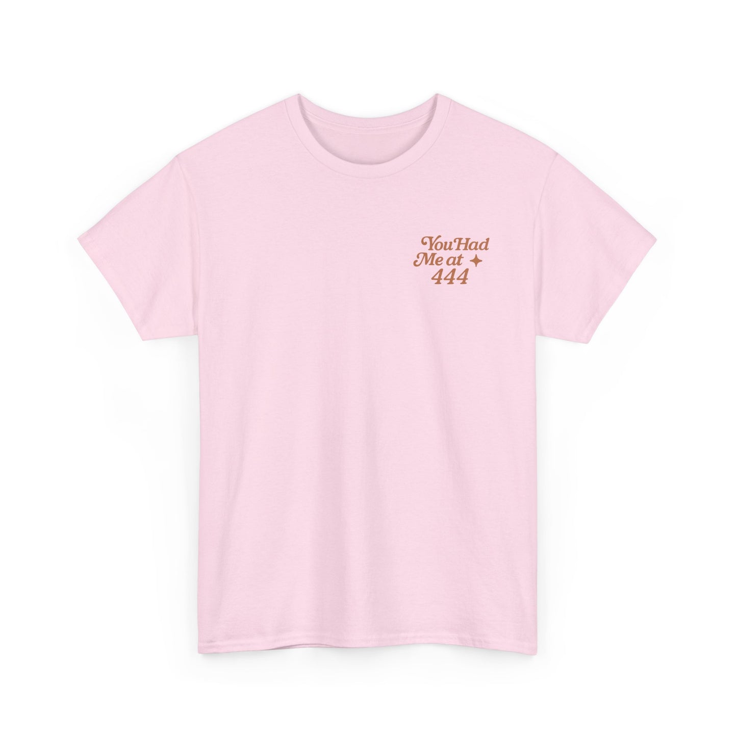 You Had Me at 444 – Retro Angel Number Mini Graphic Tee | Unisex Vintage Spiritual Shirt - Madame Soulière