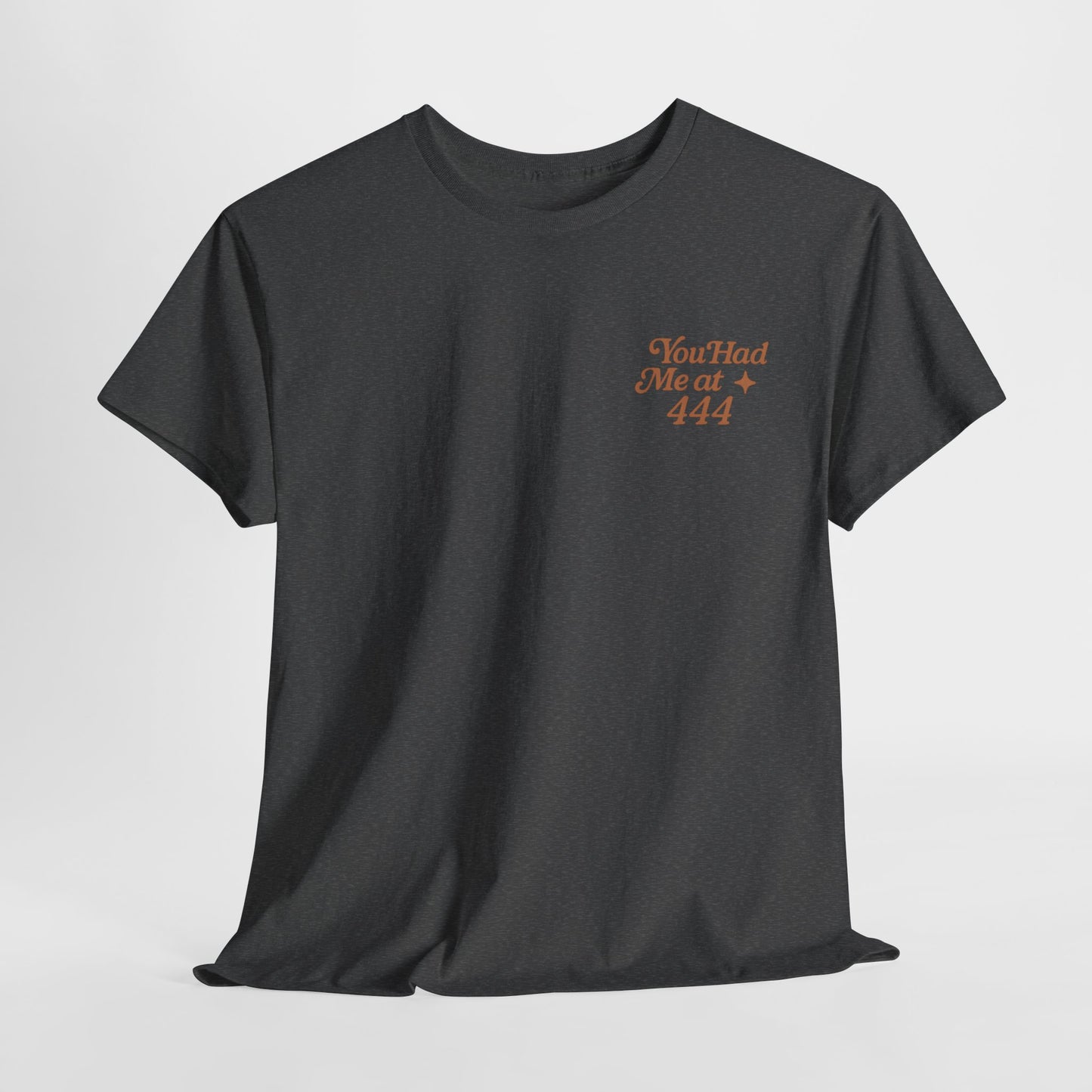 You Had Me at 444 – Retro Angel Number Mini Graphic Tee | Unisex Vintage Spiritual Shirt - Madame Soulière