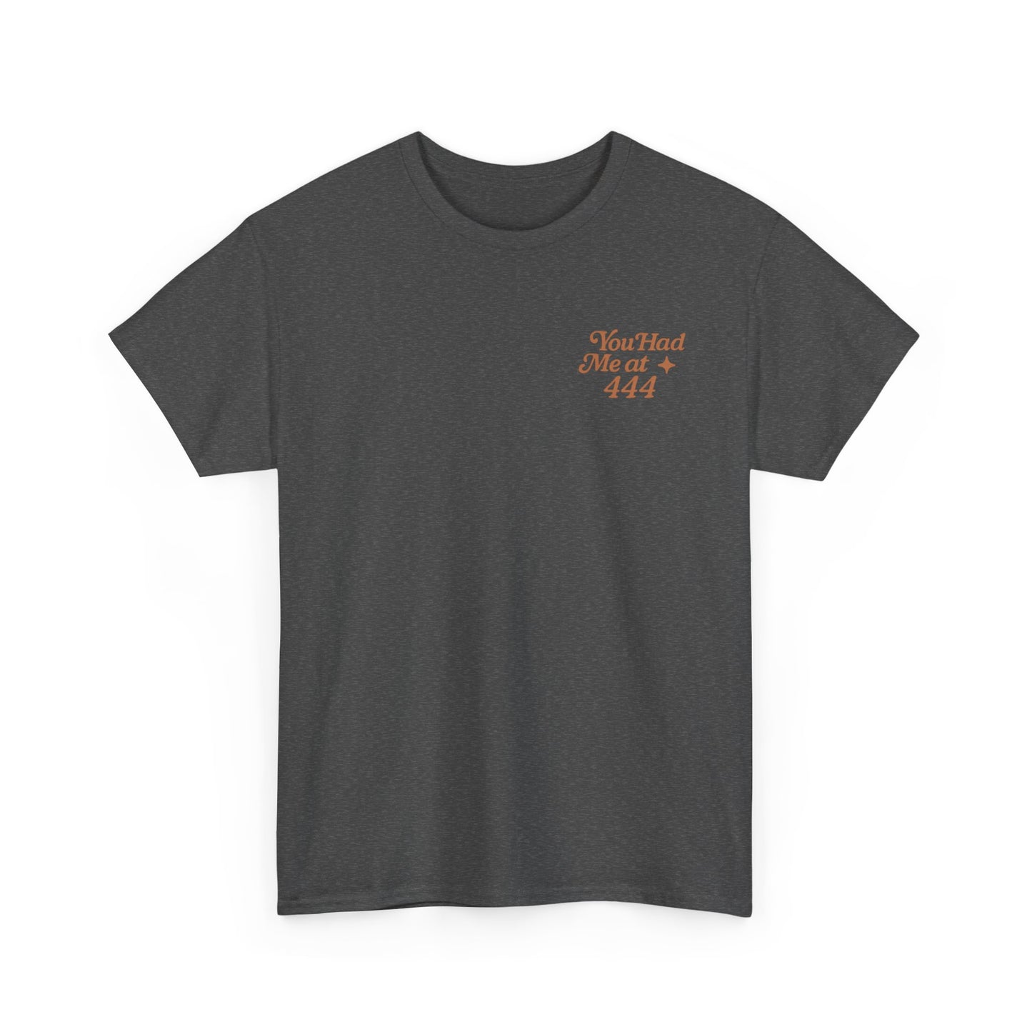 You Had Me at 444 – Retro Angel Number Mini Graphic Tee | Unisex Vintage Spiritual Shirt - Madame Soulière