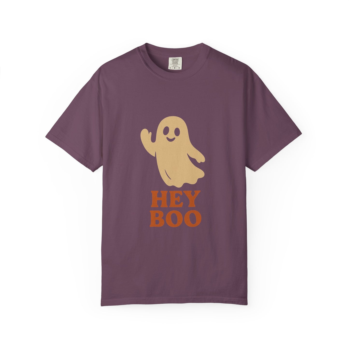 Retro Halloween Ghost T-Shirt – Vintage Pin Up Style Tee, Spooky Season Graphic Top, Hey Boo Shirt for Women & Men - Madame Soulière