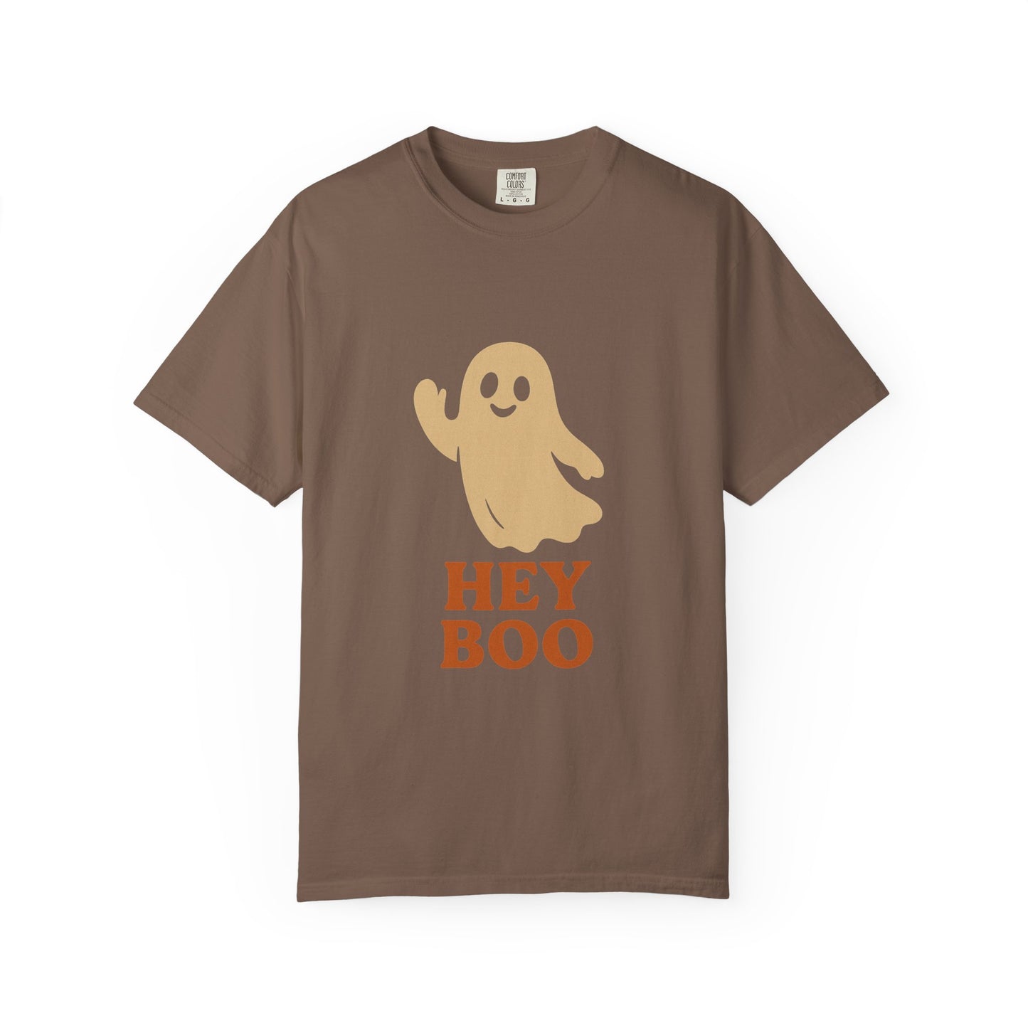 Retro Halloween Ghost T-Shirt – Vintage Pin Up Style Tee, Spooky Season Graphic Top, Hey Boo Shirt for Women & Men - Madame Soulière