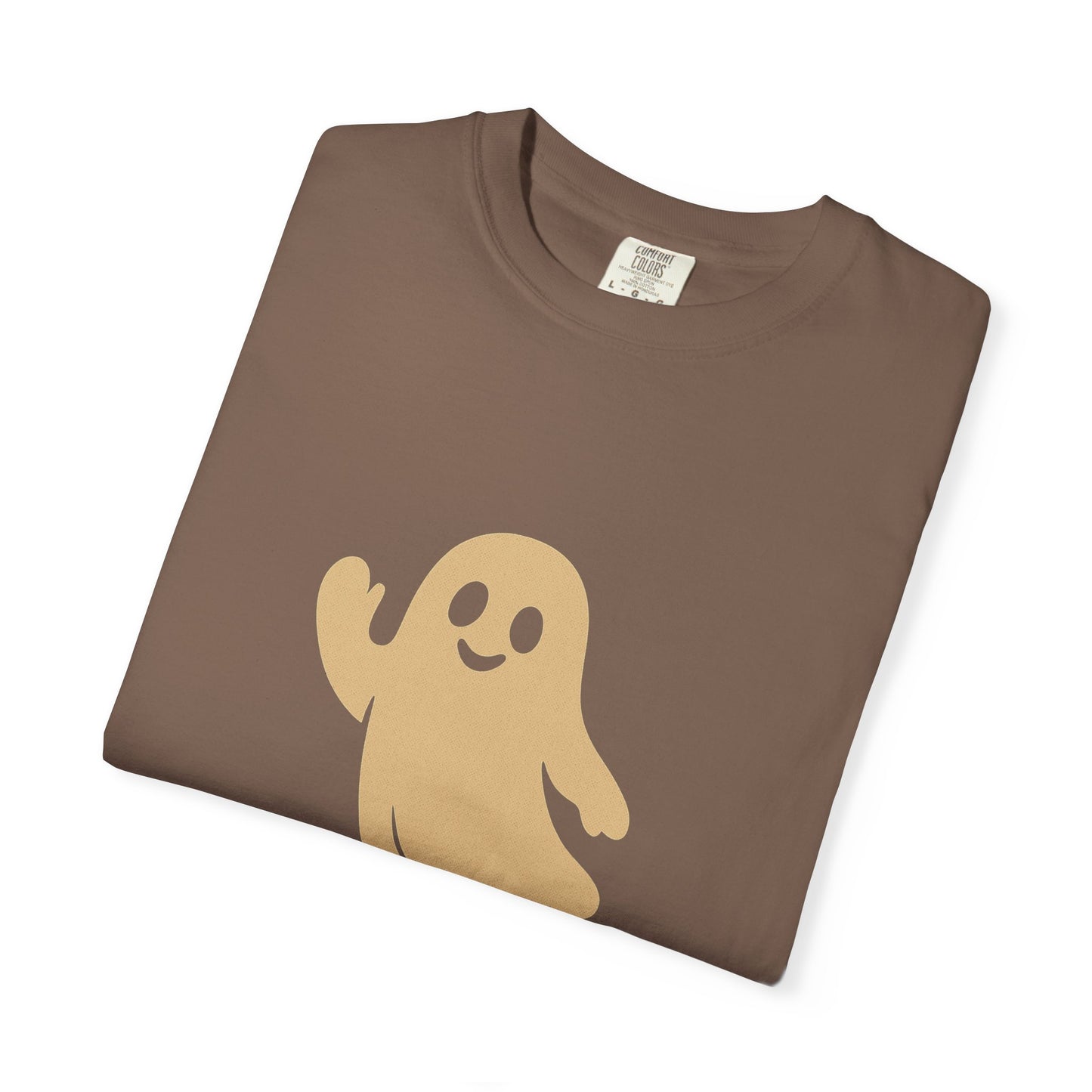 Retro Halloween Ghost T-Shirt – Vintage Pin Up Style Tee, Spooky Season Graphic Top, Hey Boo Shirt for Women & Men - Madame Soulière