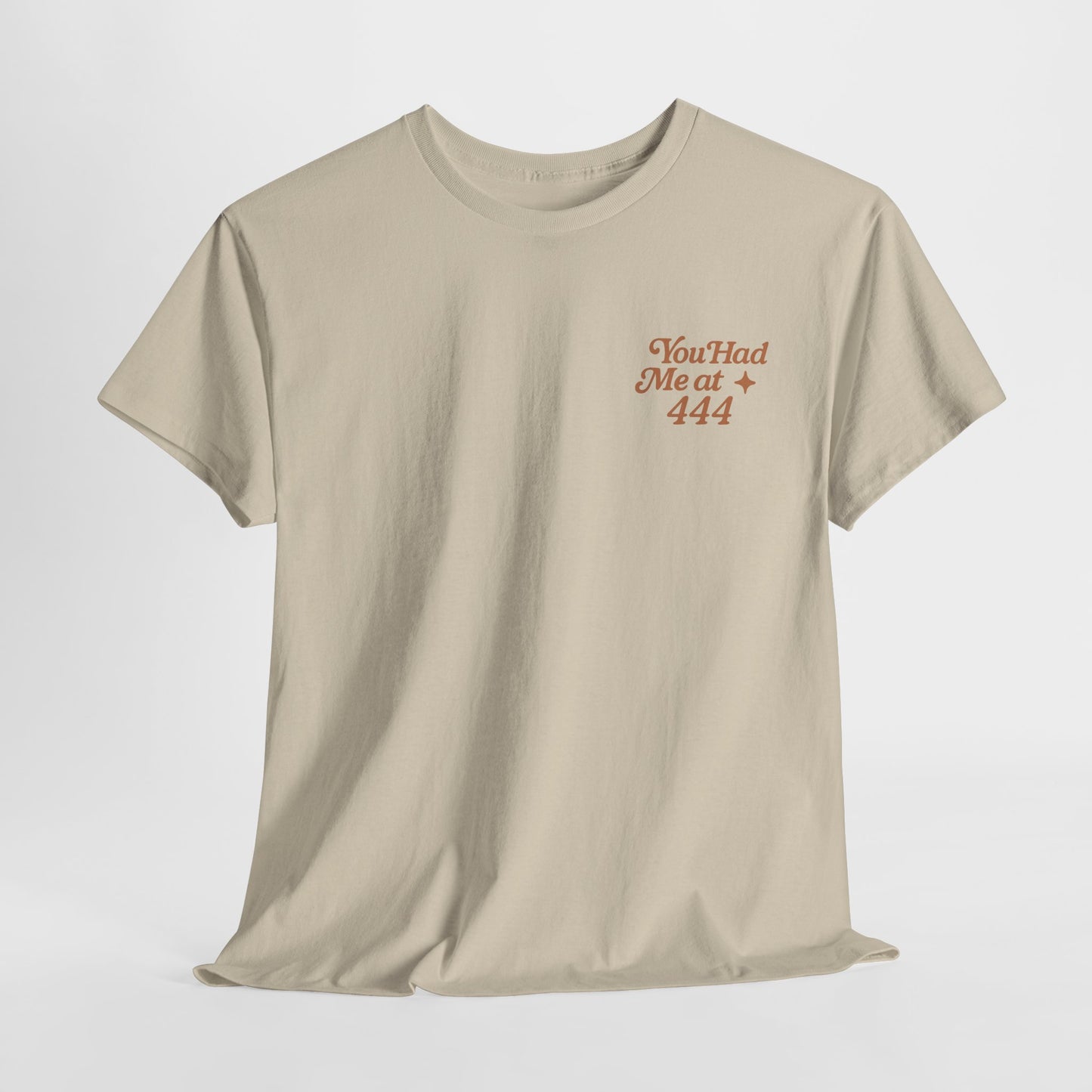 You Had Me at 444 – Retro Angel Number Mini Graphic Tee | Unisex Vintage Spiritual Shirt - Madame Soulière