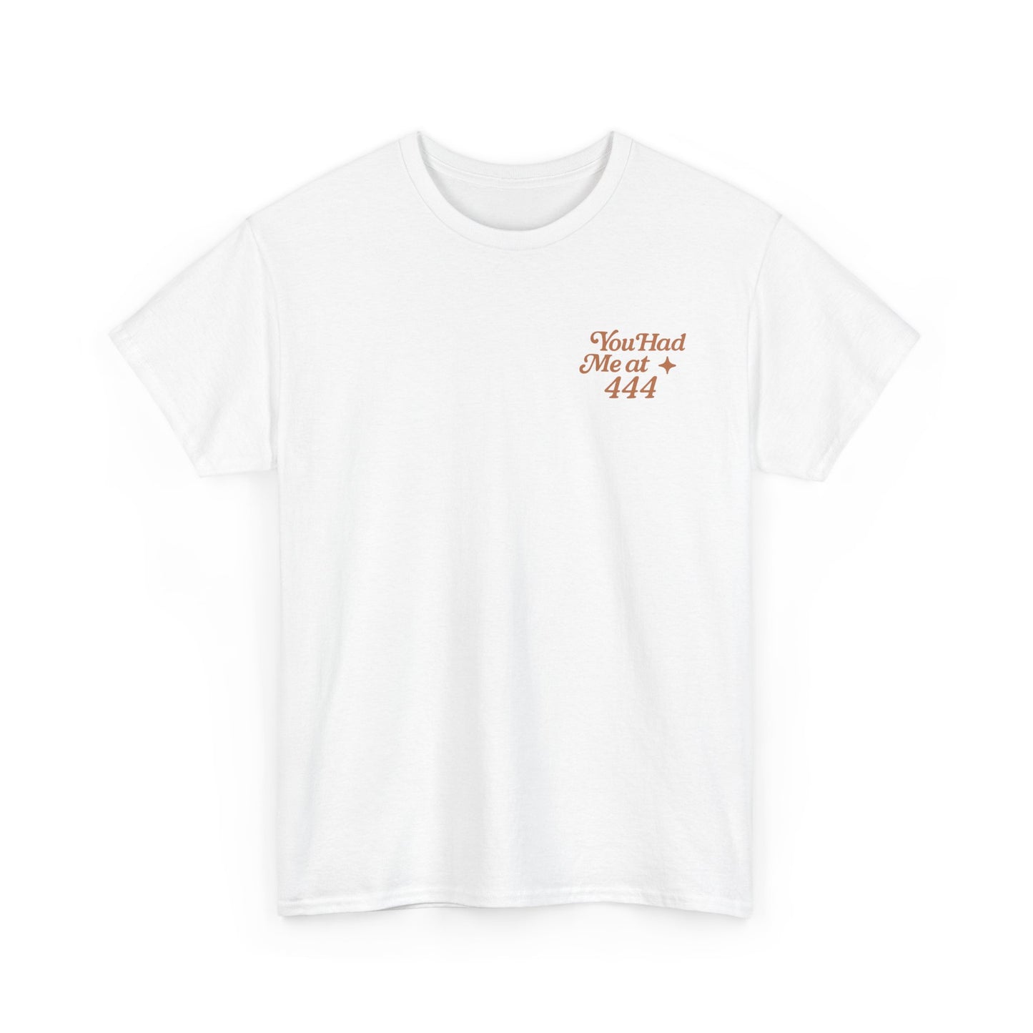 You Had Me at 444 – Retro Angel Number Mini Graphic Tee | Unisex Vintage Spiritual Shirt - Madame Soulière