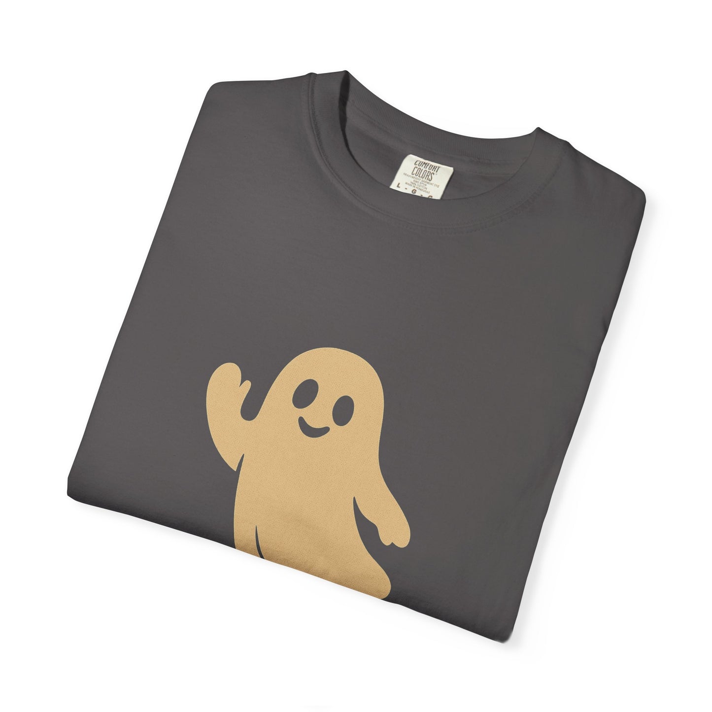 Retro Halloween Ghost T-Shirt – Vintage Pin Up Style Tee, Spooky Season Graphic Top, Hey Boo Shirt for Women & Men - Madame Soulière