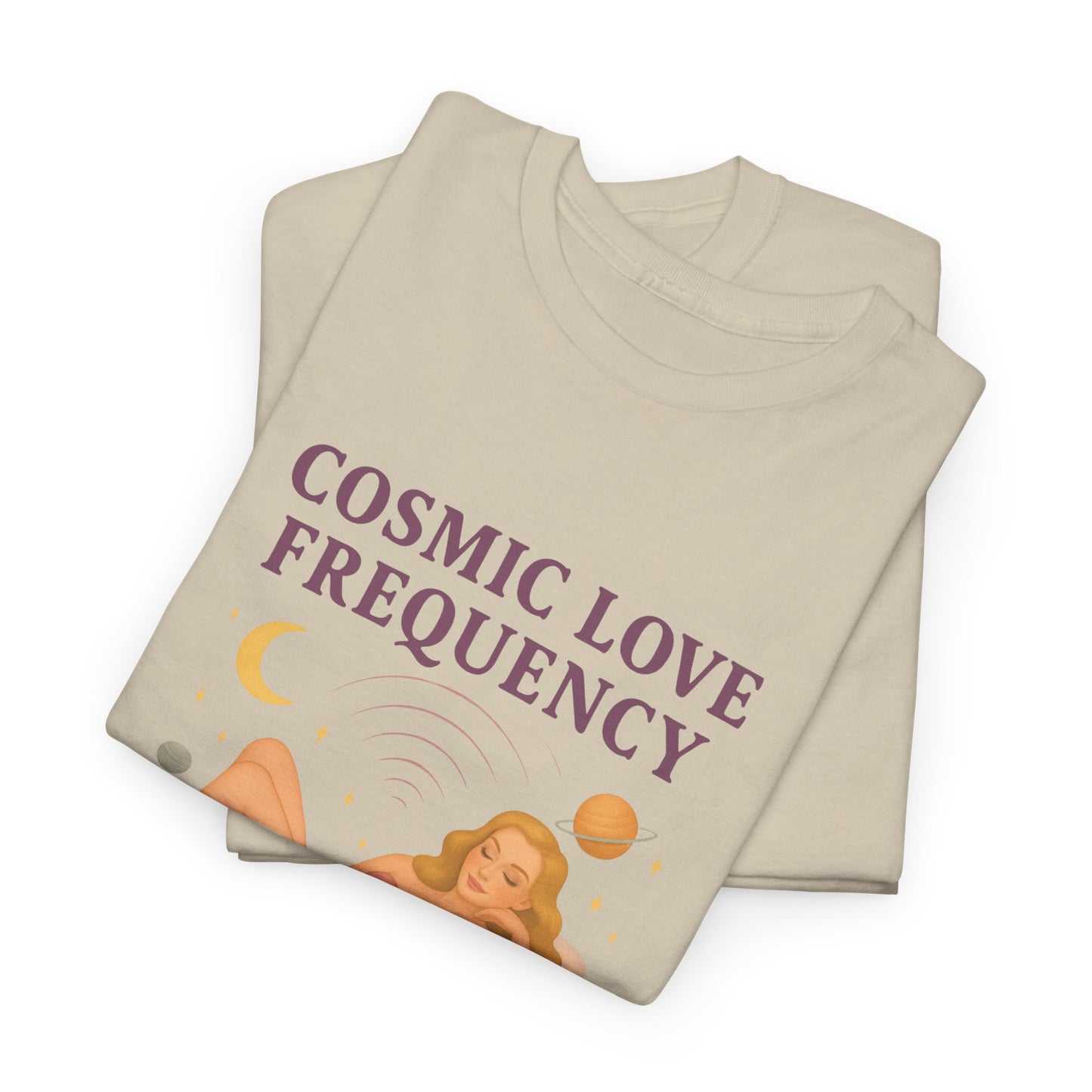 Cosmic Love Frequency 963 Hz Unisex T-Shirt – Retro Vintage Spiritual Graphic Tee, Angel Number Vibes, Feminine Pin Up Inspired Top - Madame Soulière