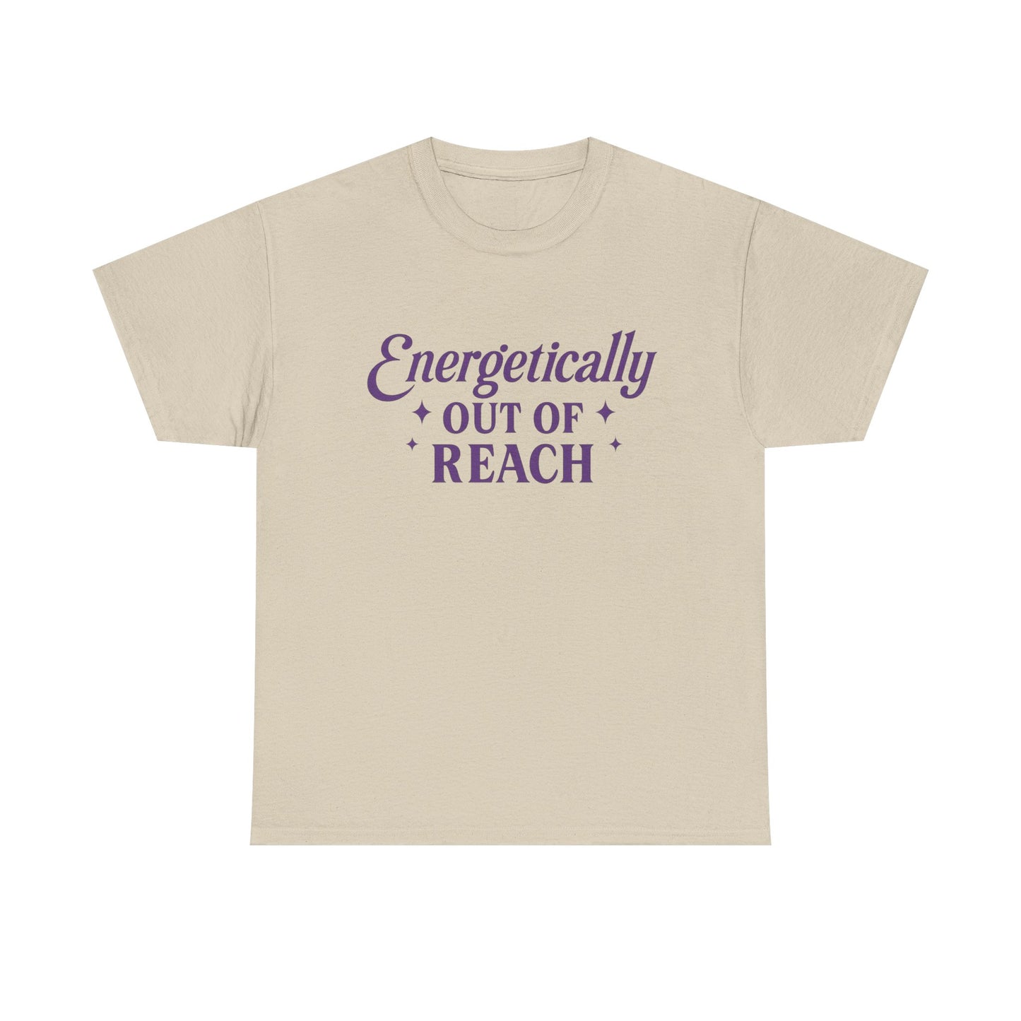 Energetically Out of Reach Unisex T-Shirt – Retro Vintage Graphic Tee, Spiritual Pin Up Shirt, Aesthetic Cosmic Vibes Top - Madame Soulière