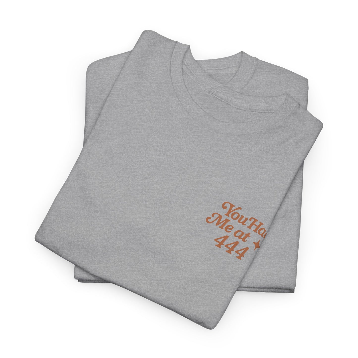 You Had Me at 444 – Retro Angel Number Mini Graphic Tee | Unisex Vintage Spiritual Shirt - Madame Soulière