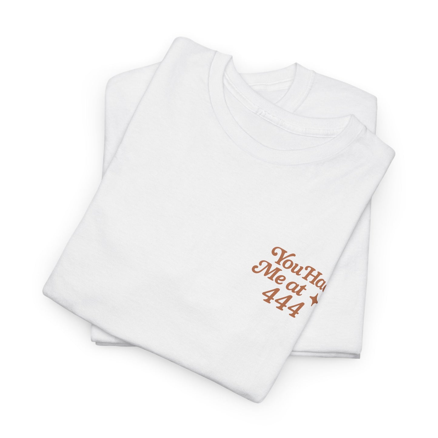 You Had Me at 444 – Retro Angel Number Mini Graphic Tee | Unisex Vintage Spiritual Shirt - Madame Soulière