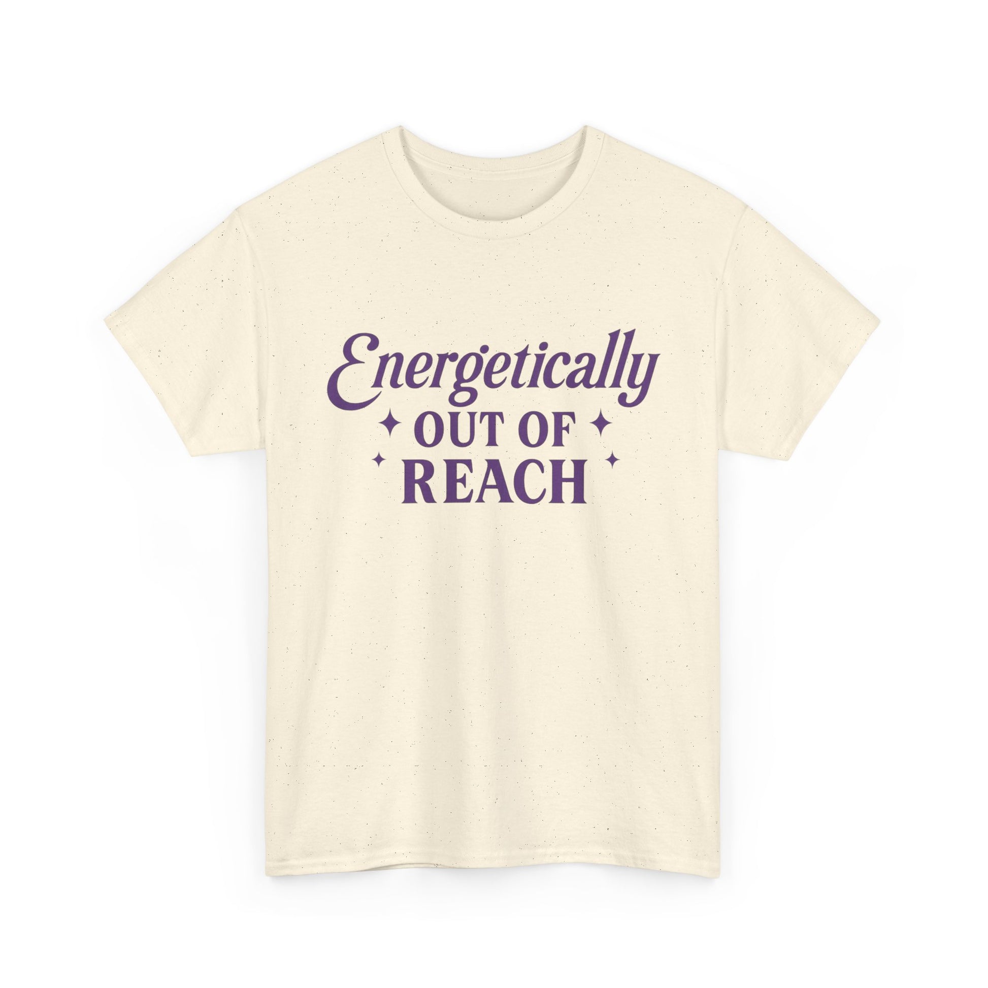 Energetically Out of Reach Unisex T-Shirt – Retro Vintage Graphic Tee, Spiritual Pin Up Shirt, Aesthetic Cosmic Vibes Top - Madame Soulière