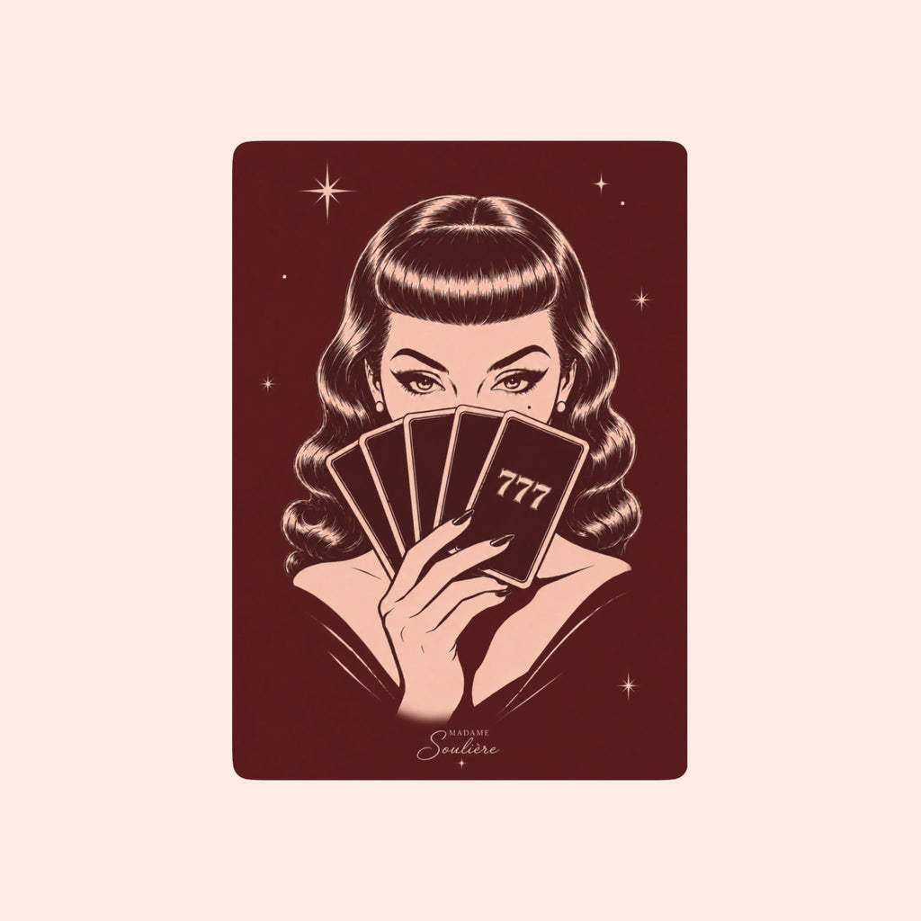 Vintage Femme Fatale Poker Playing Cards — Retro Pinup Deck