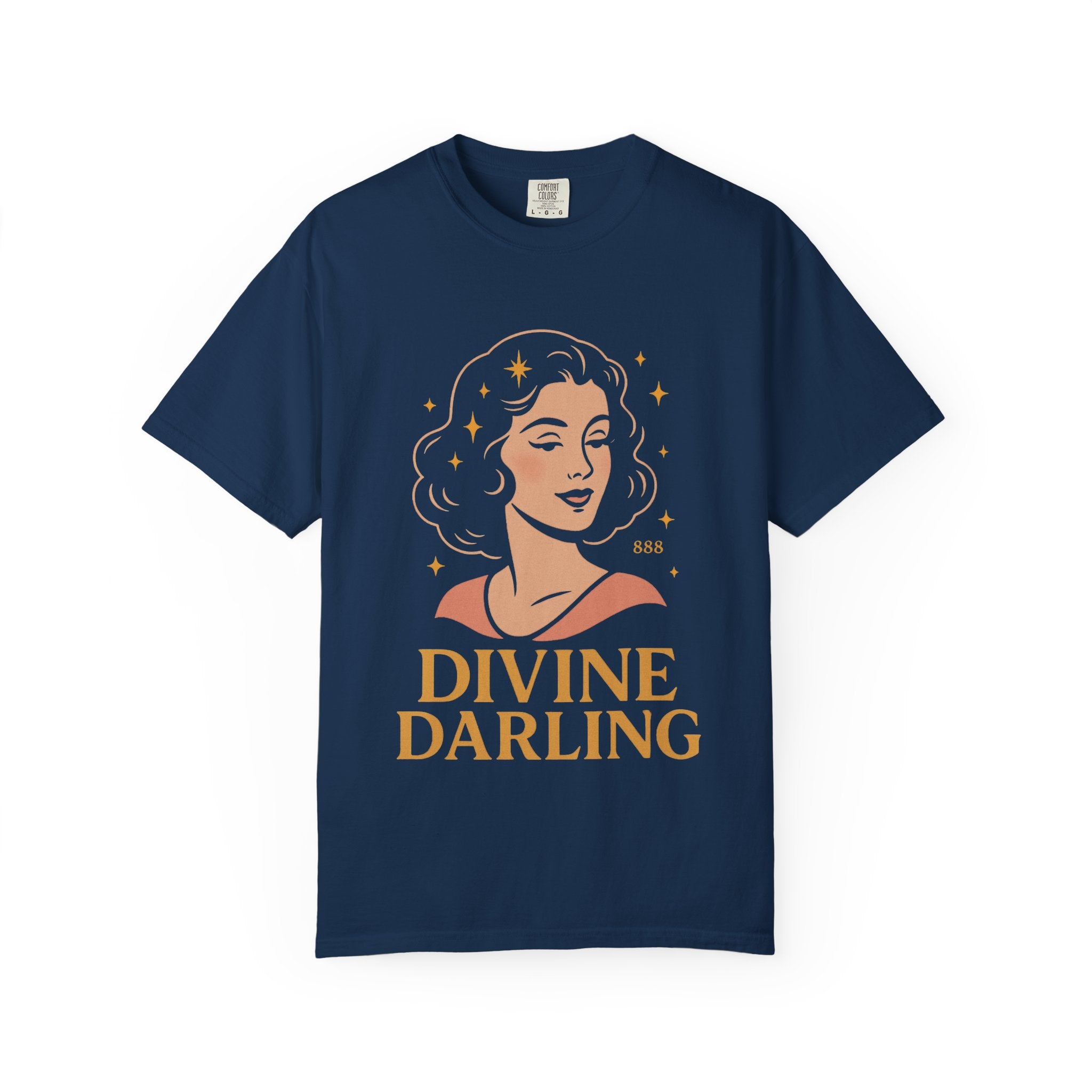 Divine Darling – Retro Pin-Up Vintage T-Shirt