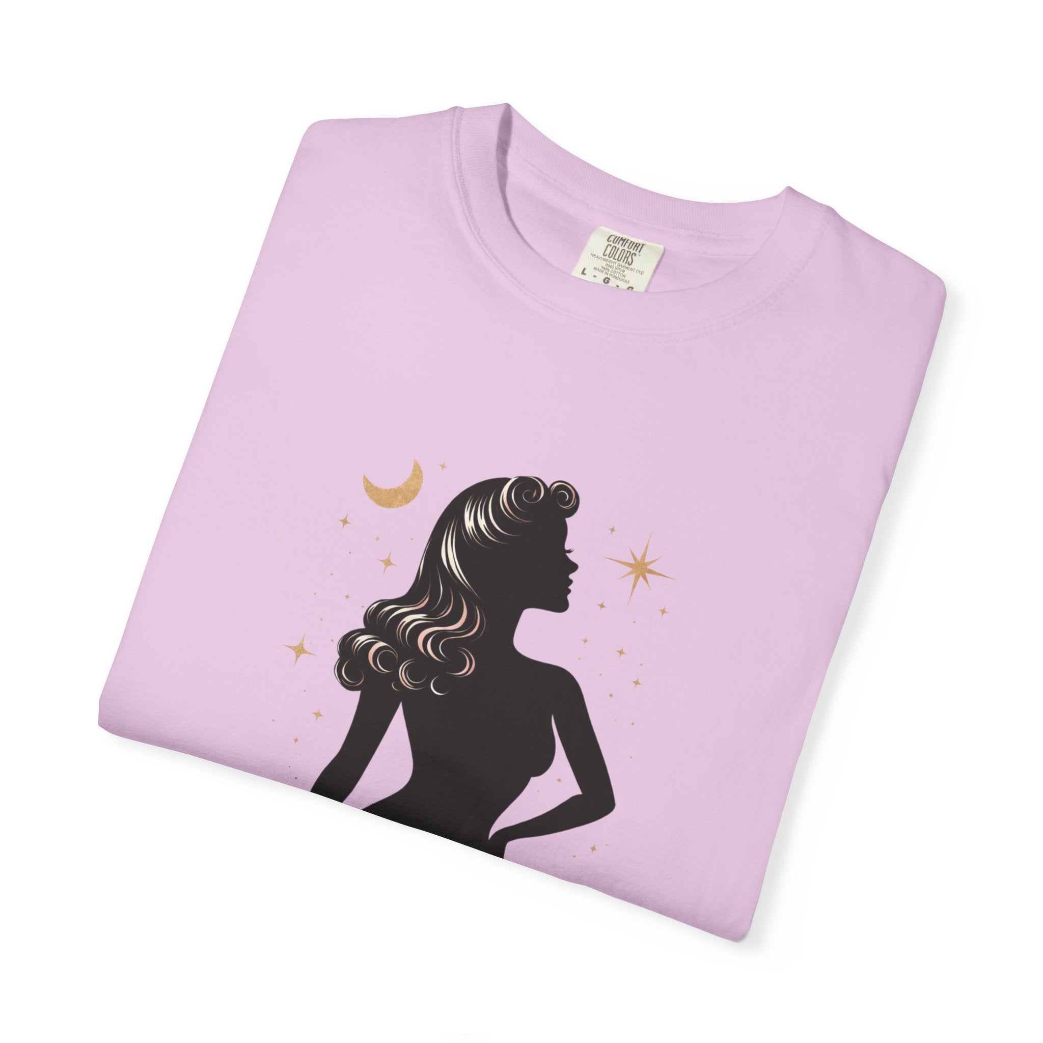 A Cosmic Woman Never Gets Lost – Vintage Feminine Cosmic T-Shirt