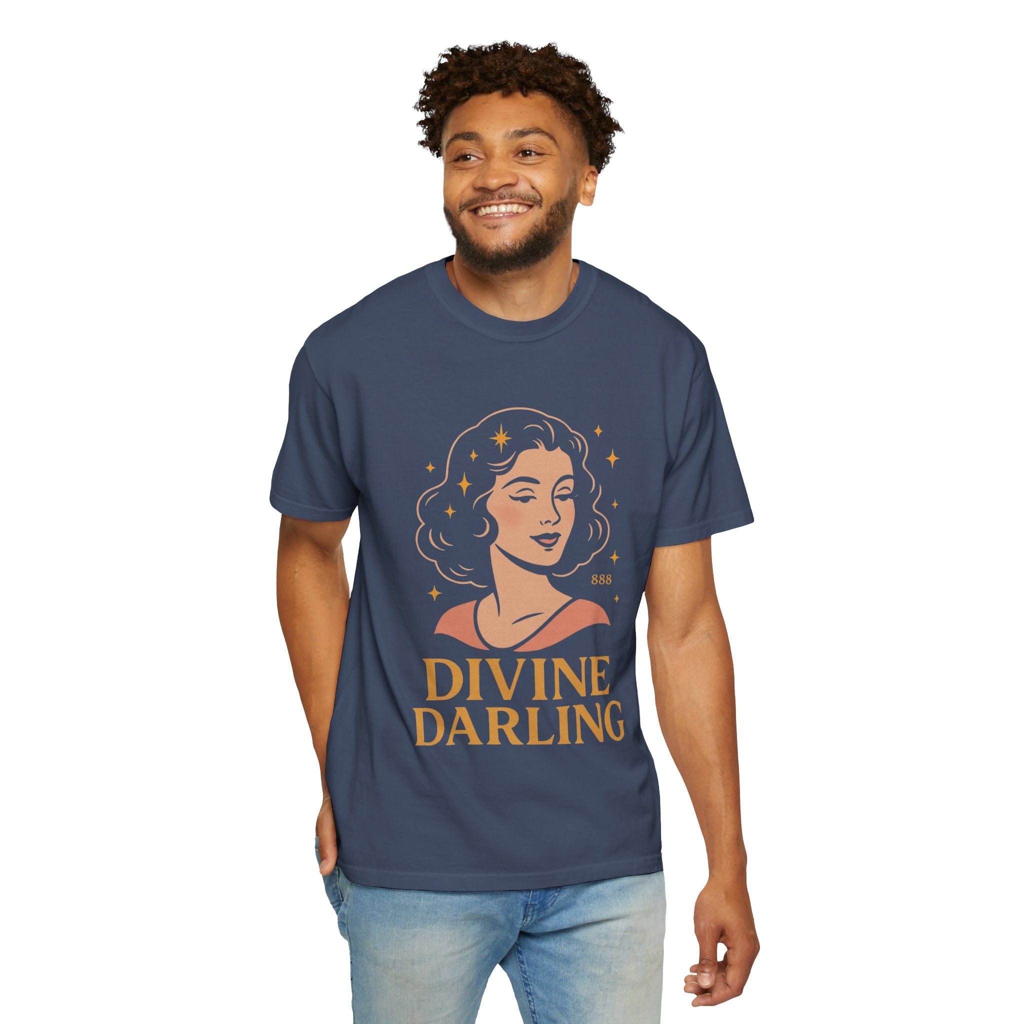 Divine Darling – Retro Pin-Up Vintage T-Shirt