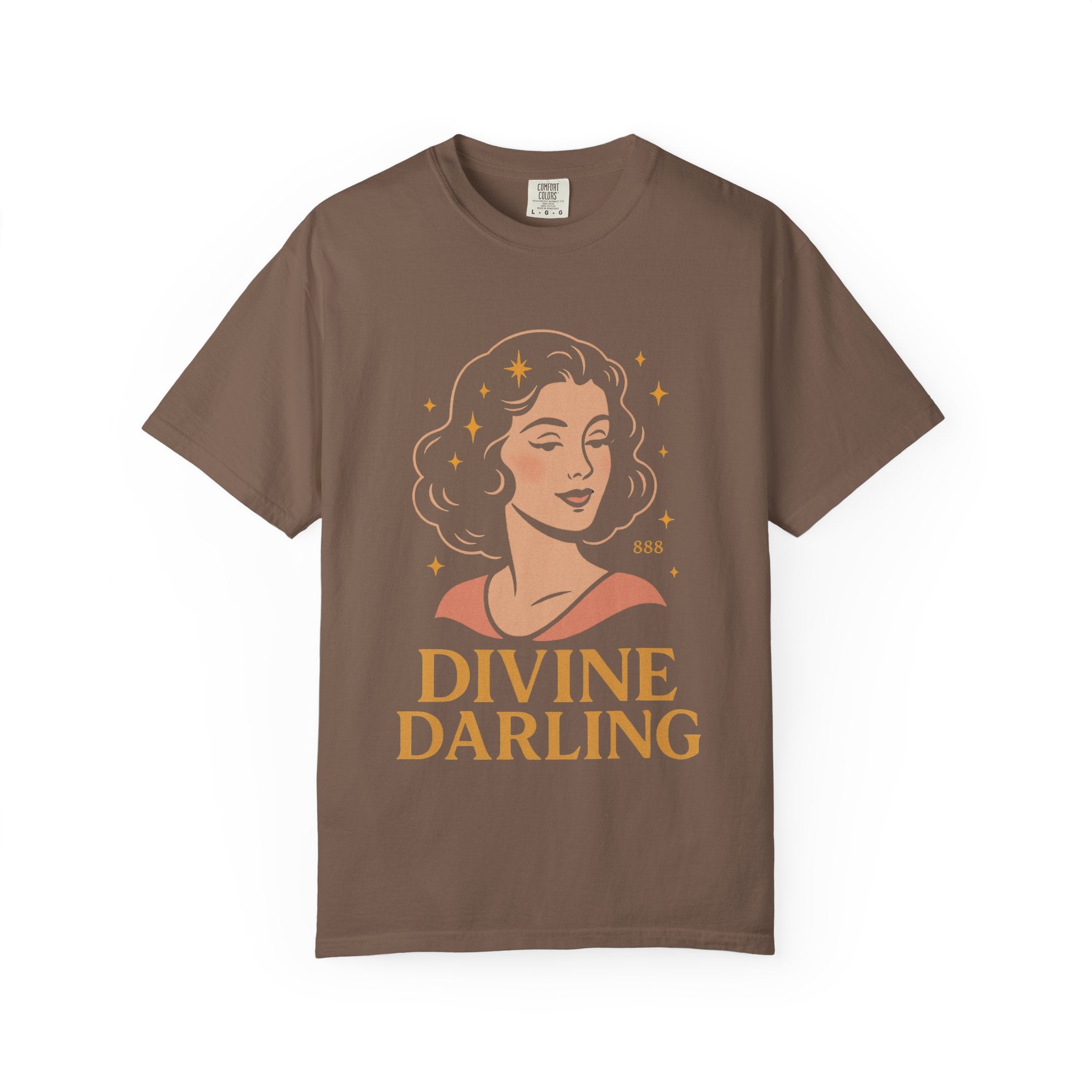 Divine Darling – Retro Pin-Up Vintage T-Shirt