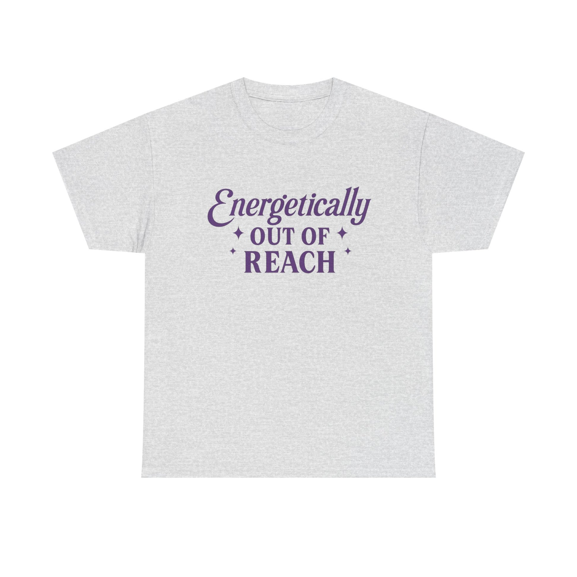 Energetically Out of Reach Unisex T-Shirt – Retro Vintage Graphic Tee, Spiritual Pin Up Shirt, Aesthetic Cosmic Vibes Top - Madame Soulière
