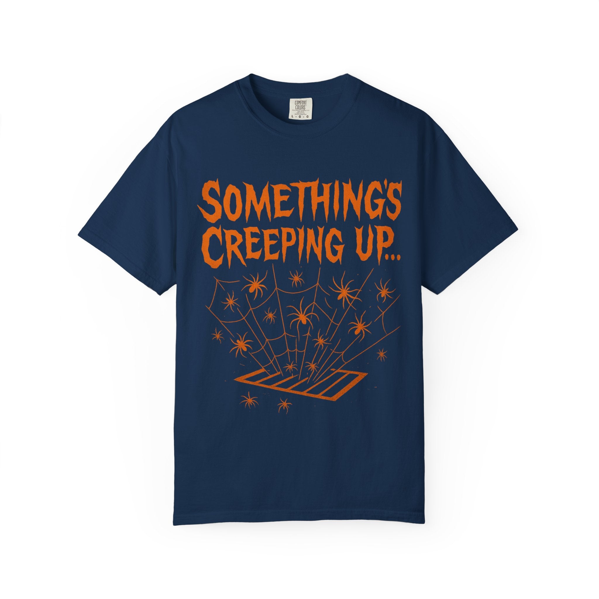 Something’s Creeping Up… – Vintage Horror Unisex T-Shirt