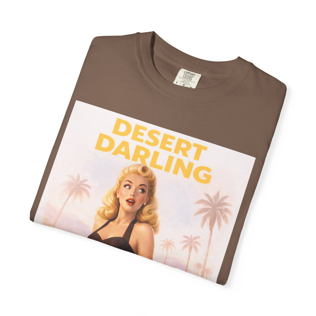 Desert Darling – Retro Pin-Up Graphic T-Shirt