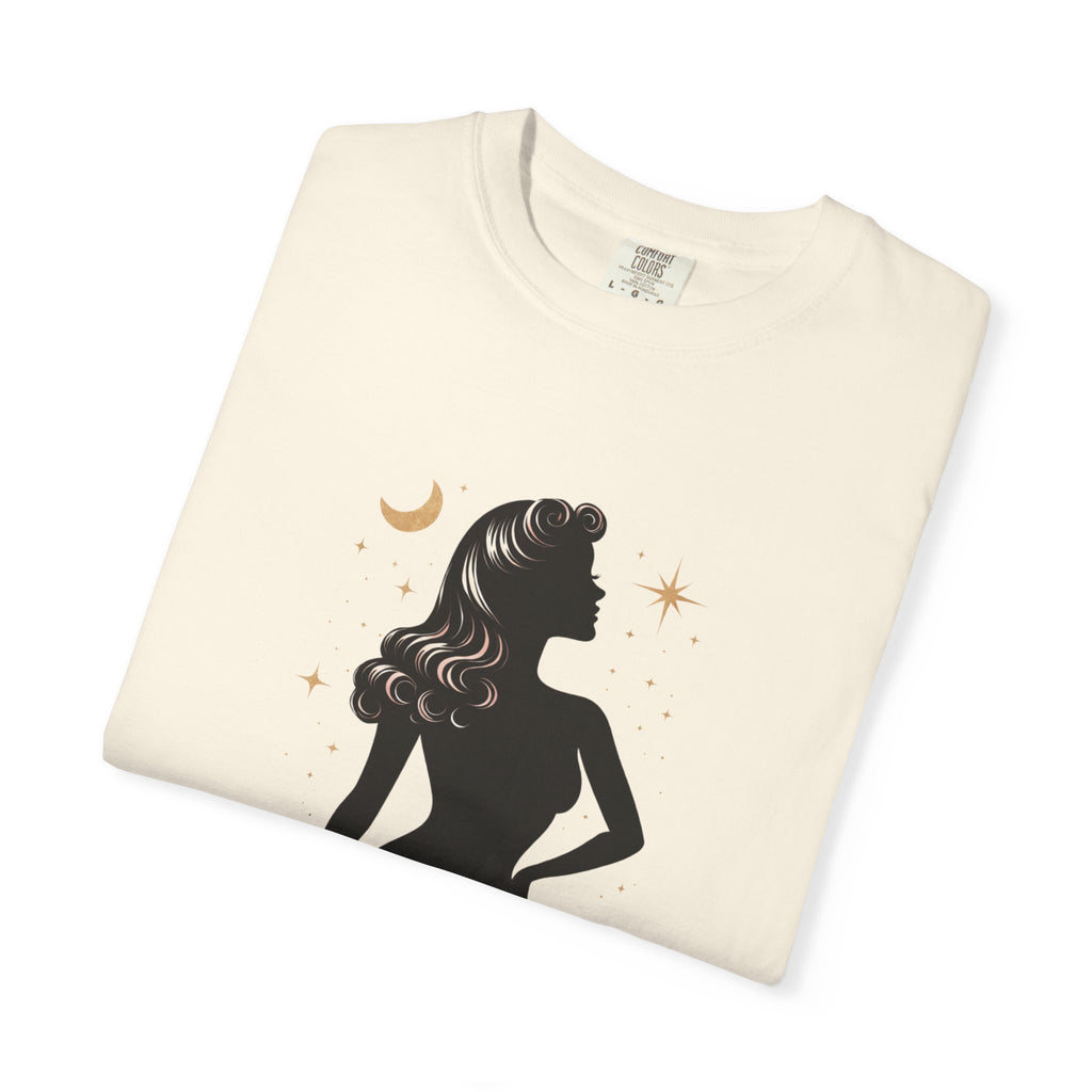 A Cosmic Woman Never Gets Lost – Vintage Feminine Cosmic T-Shirt