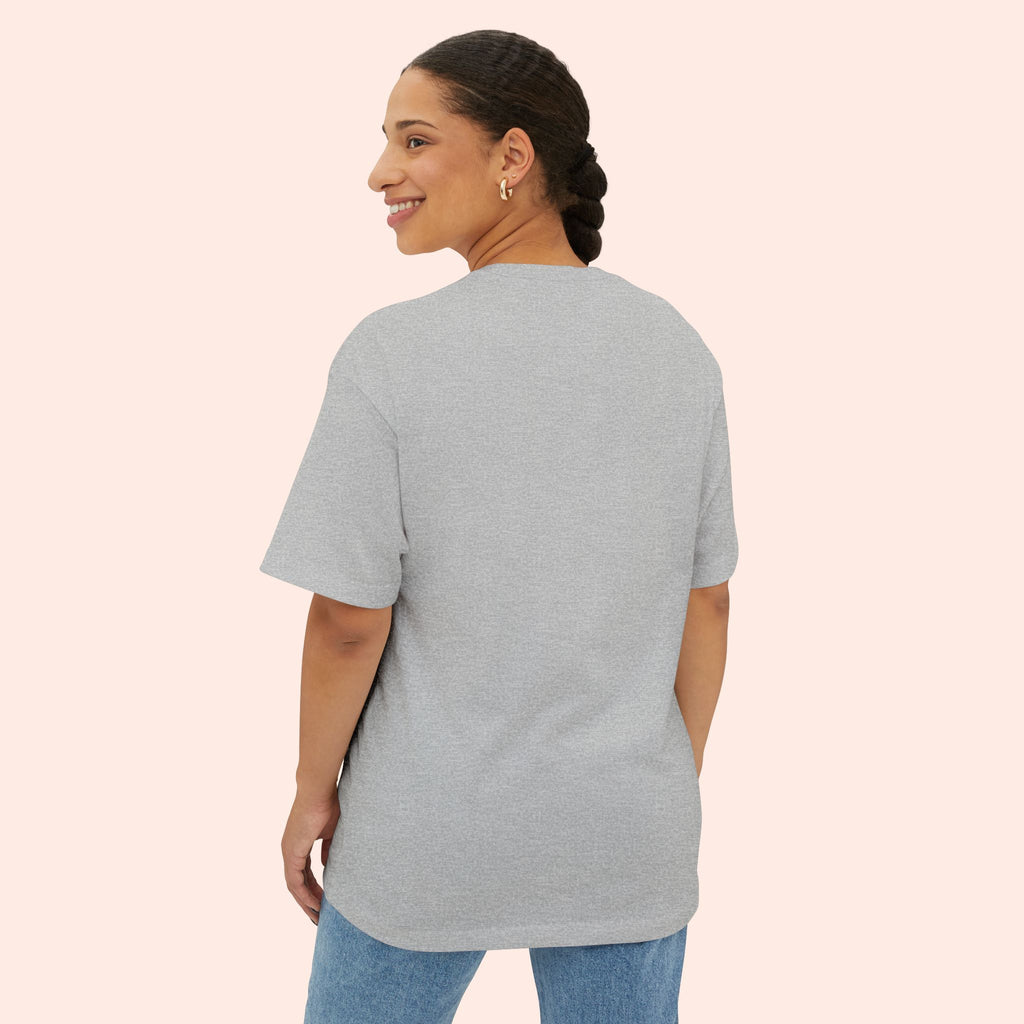 Screen Queen Long Boxy Shirt – Vintage 1950s Palm Springs Graphic Tee