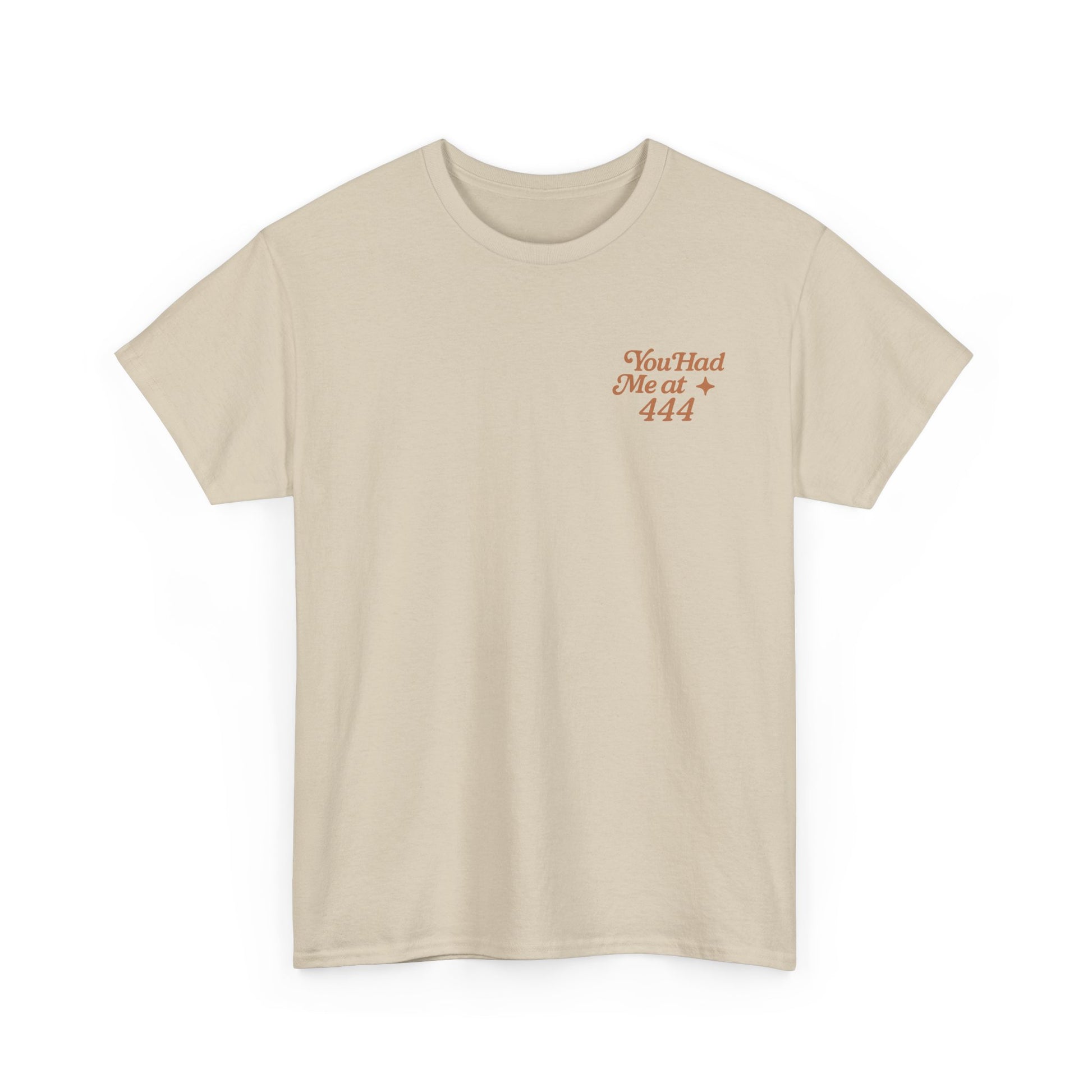 You Had Me at 444 – Retro Angel Number Mini Graphic Tee | Unisex Vintage Spiritual Shirt - Madame Soulière