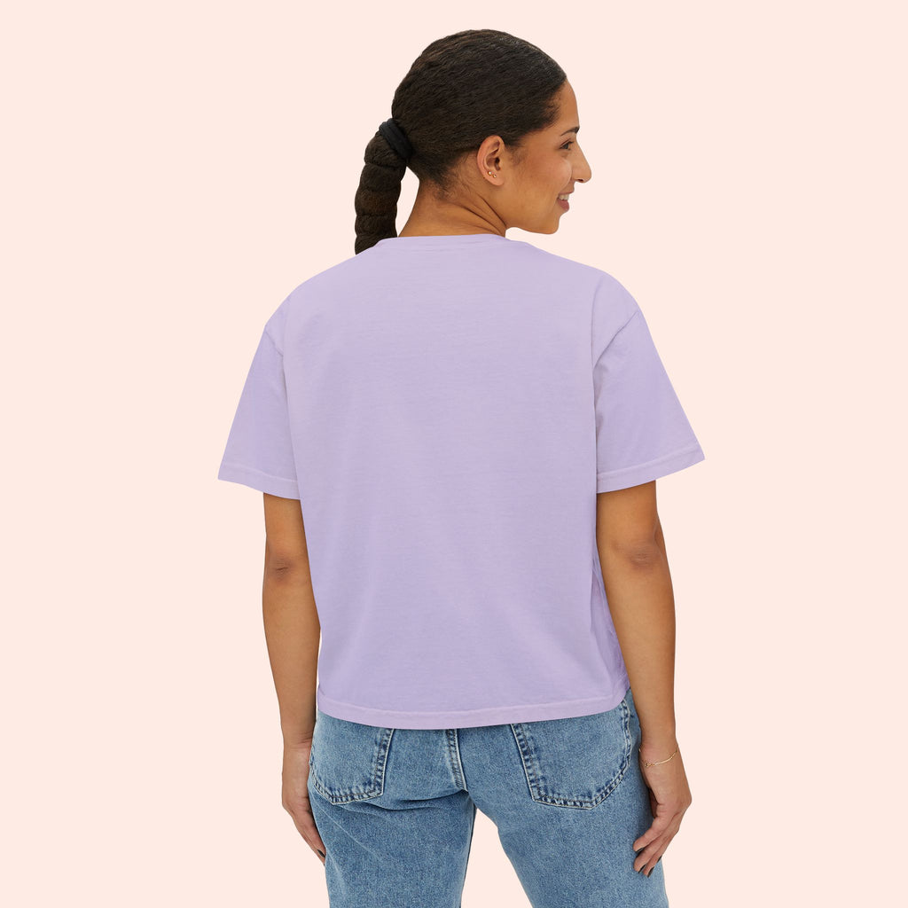 Starlight in Her Eyes 1111 – Retro Vintage Boxy T-Shirt