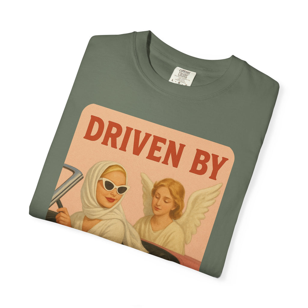 Driven by Soul 444 Graphic T-Shirt – Spiritual Retro Angel Number Unisex Tee